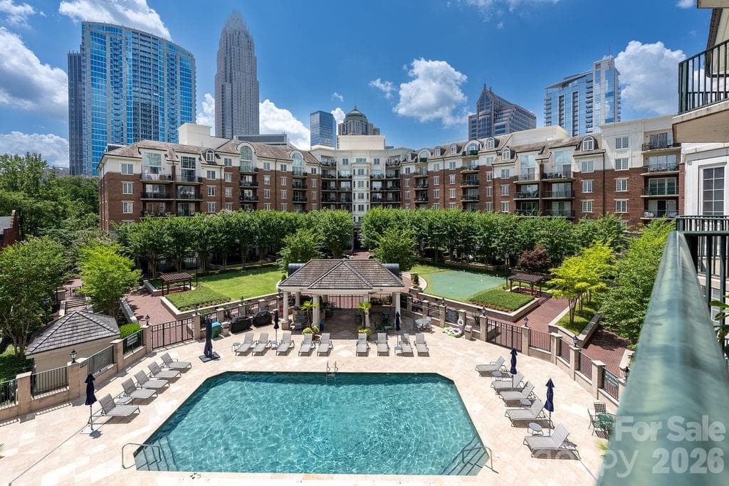 Incredible View from Balcony - 300 W 5th Street, Charlotte