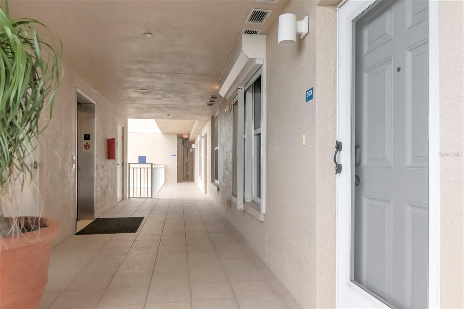 Common area 3rd floor lobby Unit 303 near elevator - 2 15TH AVE #303, INDIAN ROCKS BEACH