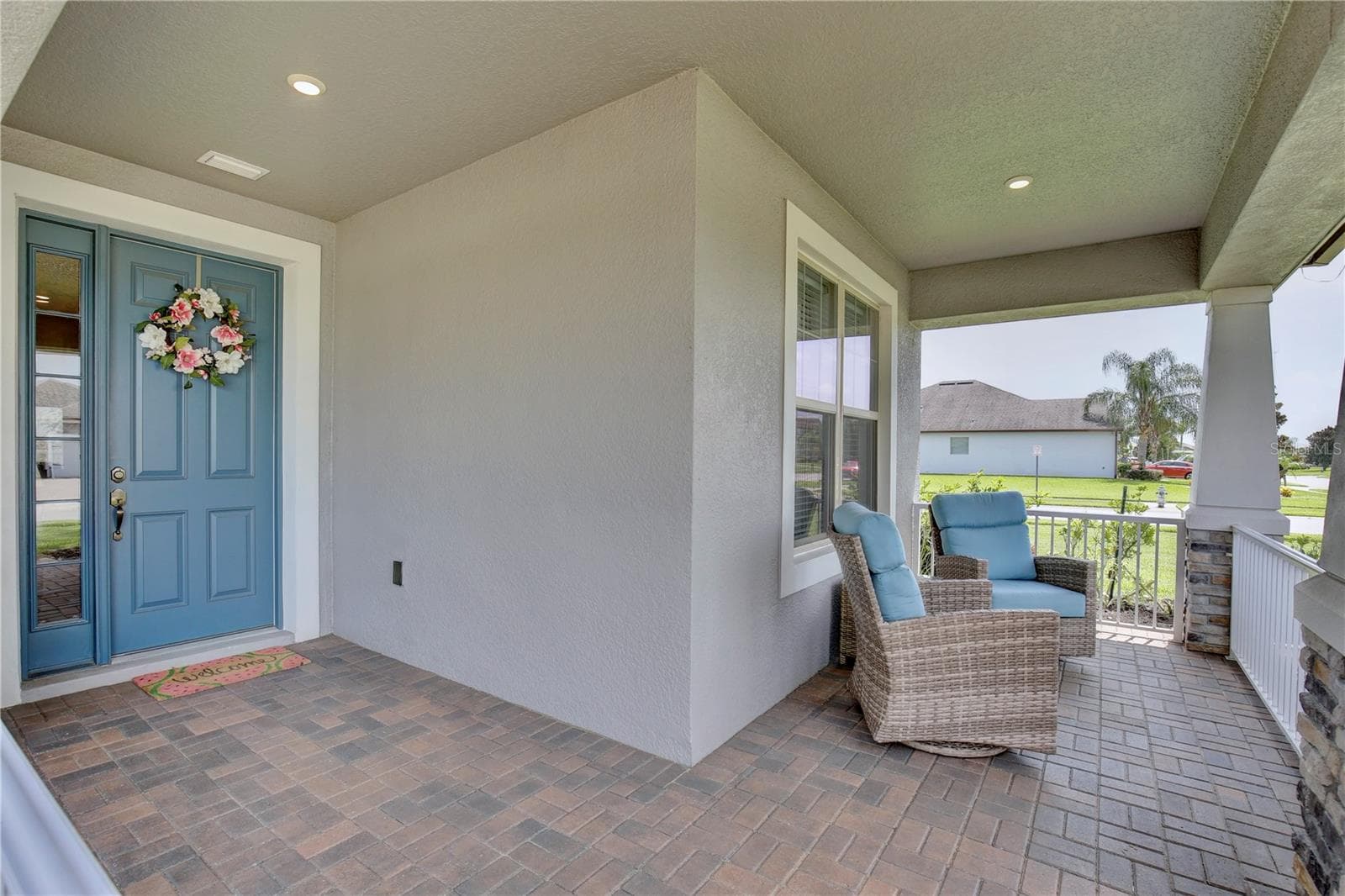 PAVED FRONT PORCH WITH RAILING - 3266 KAYAK WAY, ORLANDO