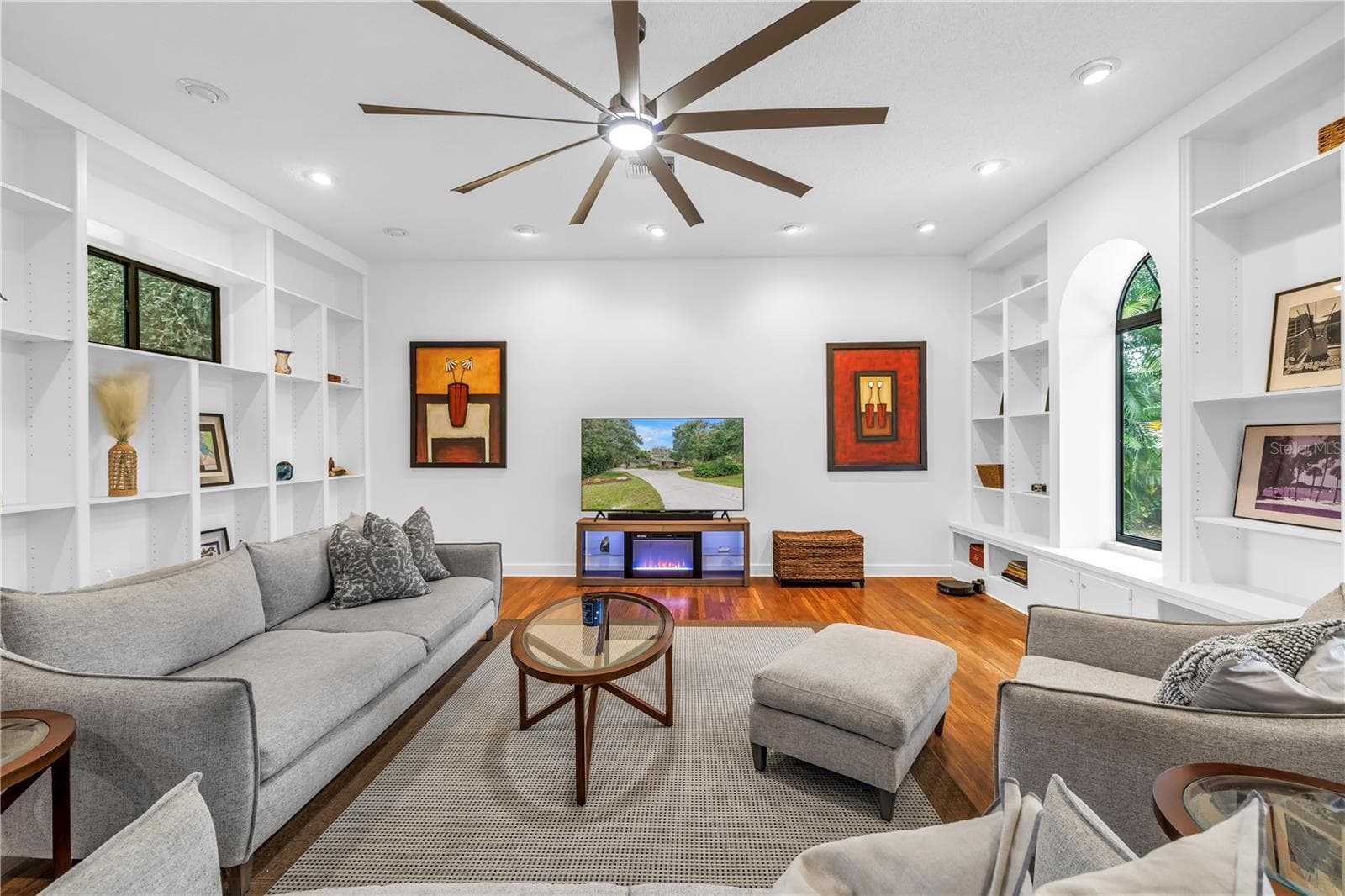 Media Family Room - 4605 STONE RIDGE TRL, SARASOTA