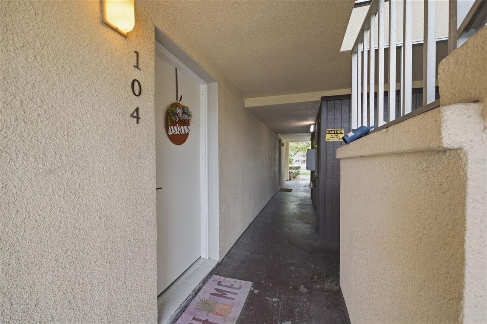 Front Exterior of Bldg. - 5242 OPAL LN #104, NEW PORT RICHEY