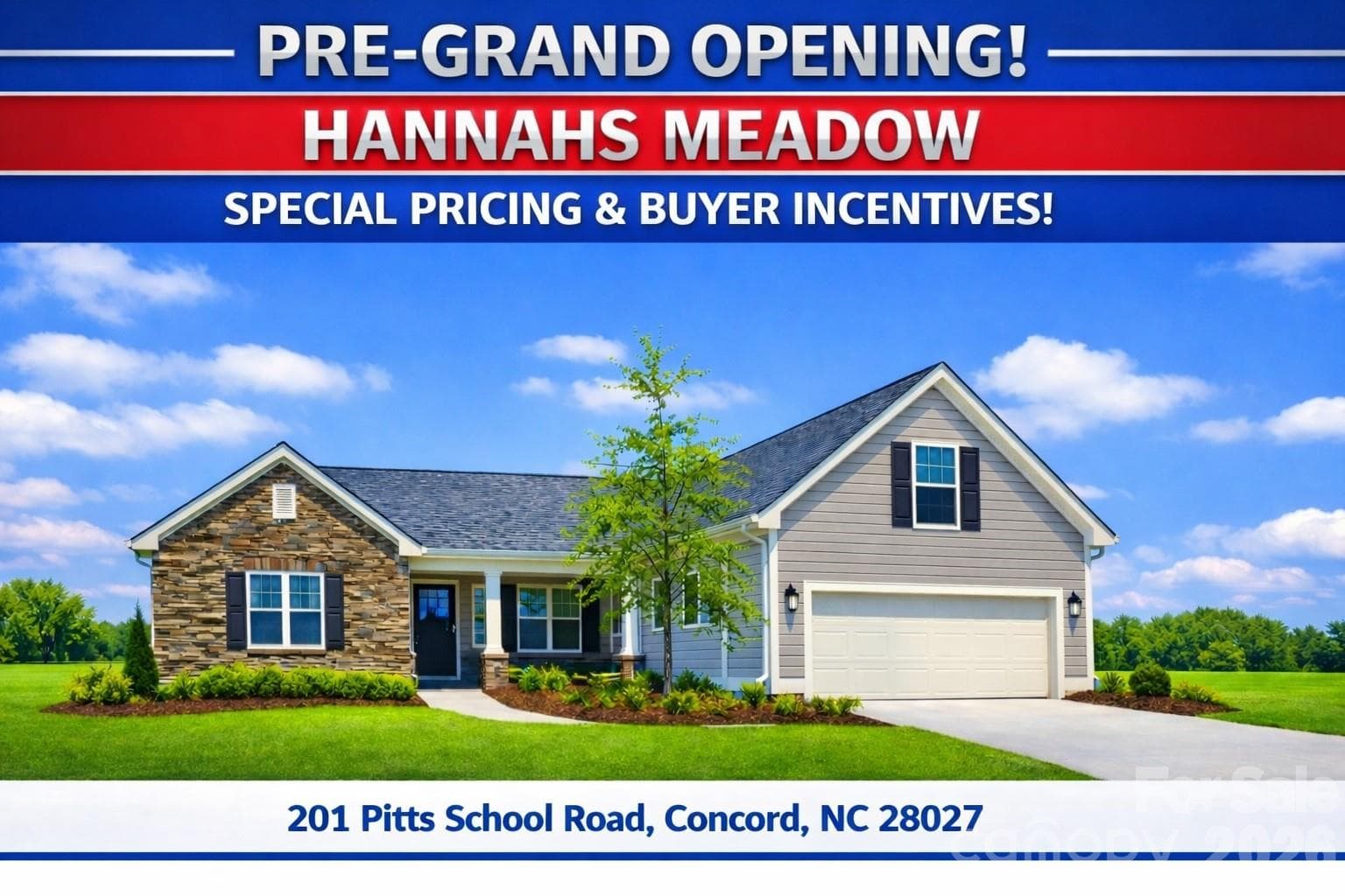 HANNAHS MEADOW PRE-GRAND OPENING SALES EVENT - Concord