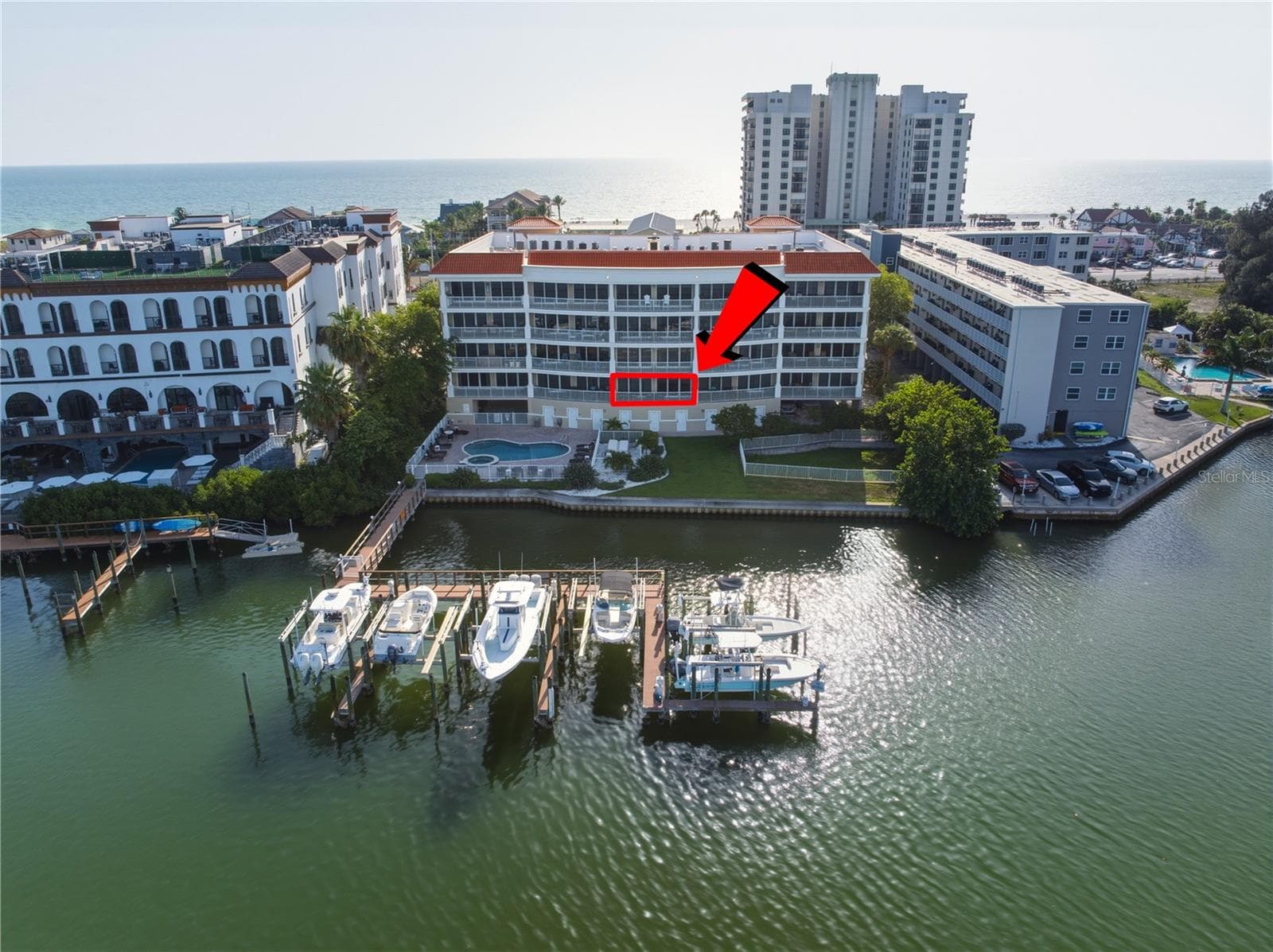Sunrise on the Boca Ciega Bay & Sunset across the street On the Gulf of Mexico. Experience the best of both worlds with stunning water views from every angle. - 3805 GULF BLVD #203, ST PETE BEACH