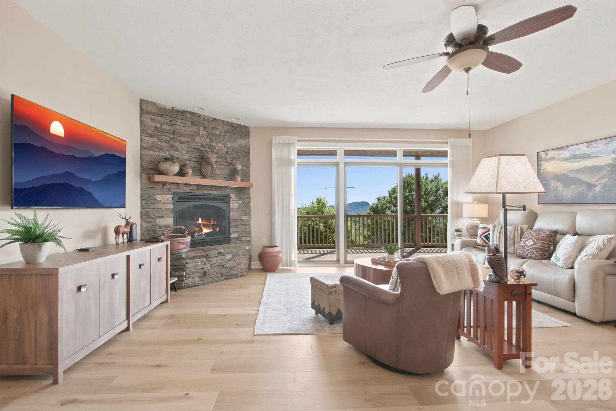 Living Room - 314 Ridgeline Mountain, Banner Elk