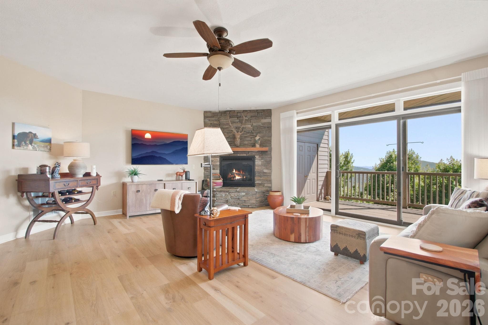 Living Room-View - 314 Ridgeline Mountain, Banner Elk