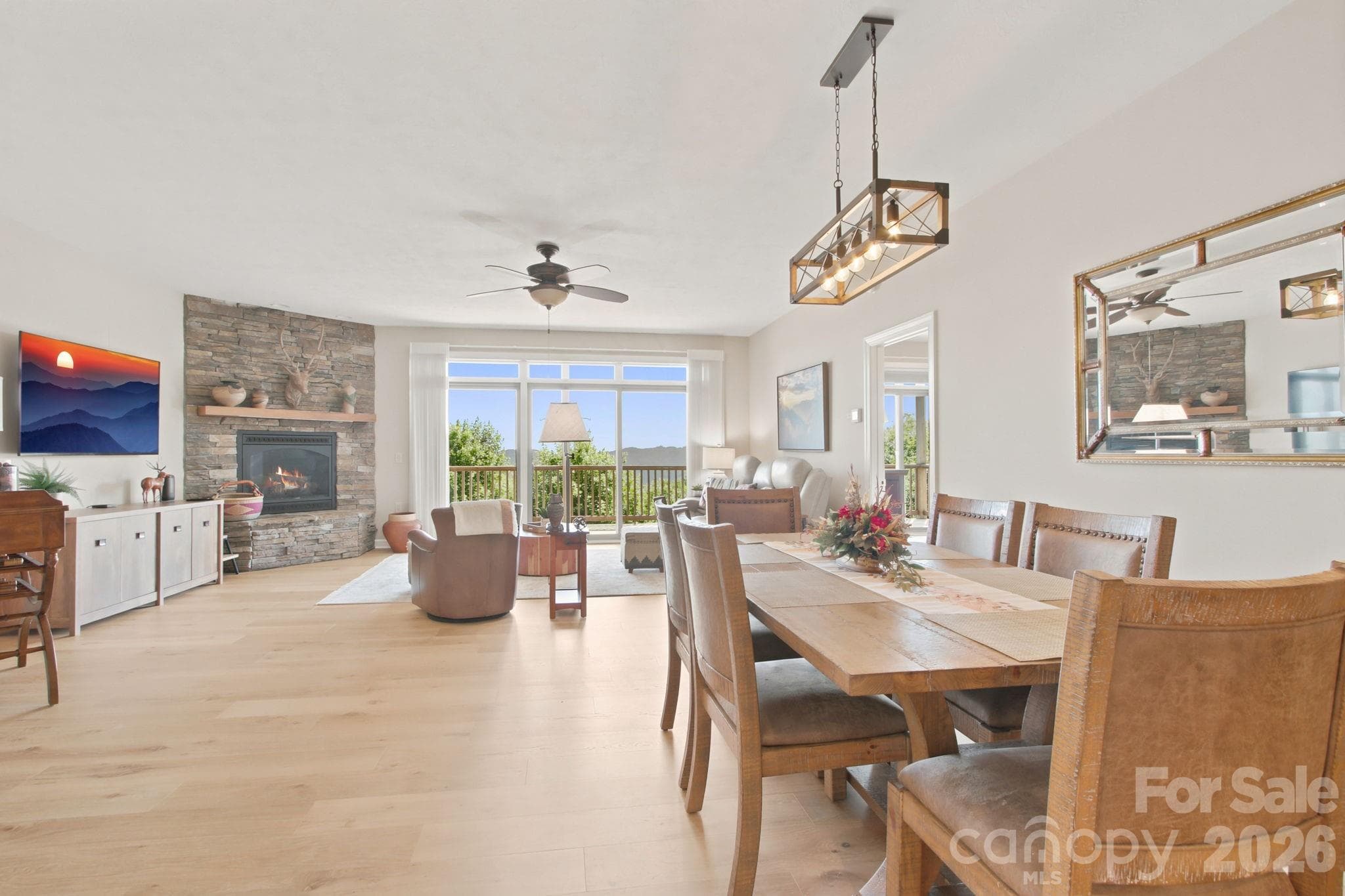 Dining Area - 314 Ridgeline Mountain, Banner Elk