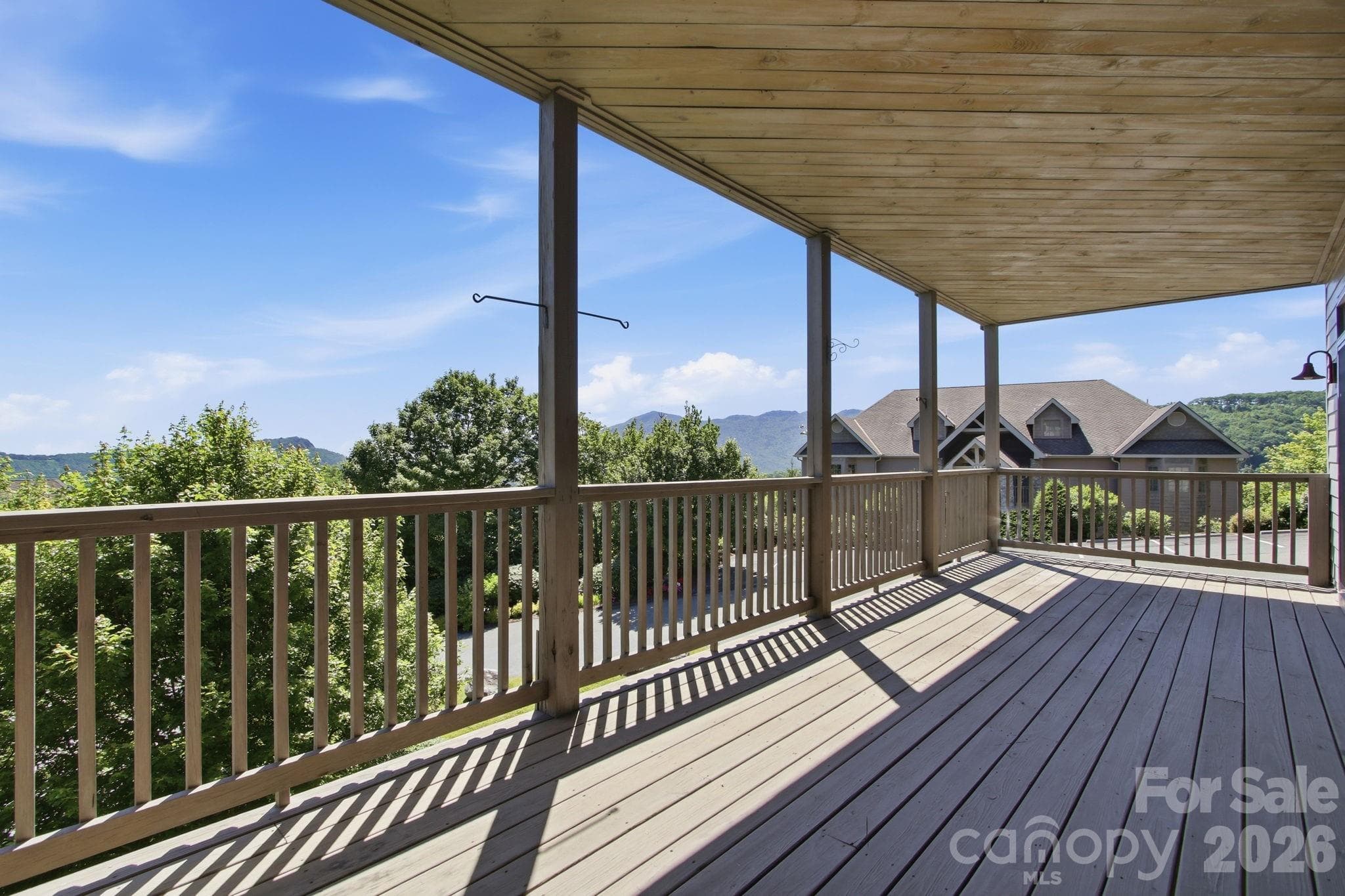 Deck View - 314 Ridgeline Mountain, Banner Elk