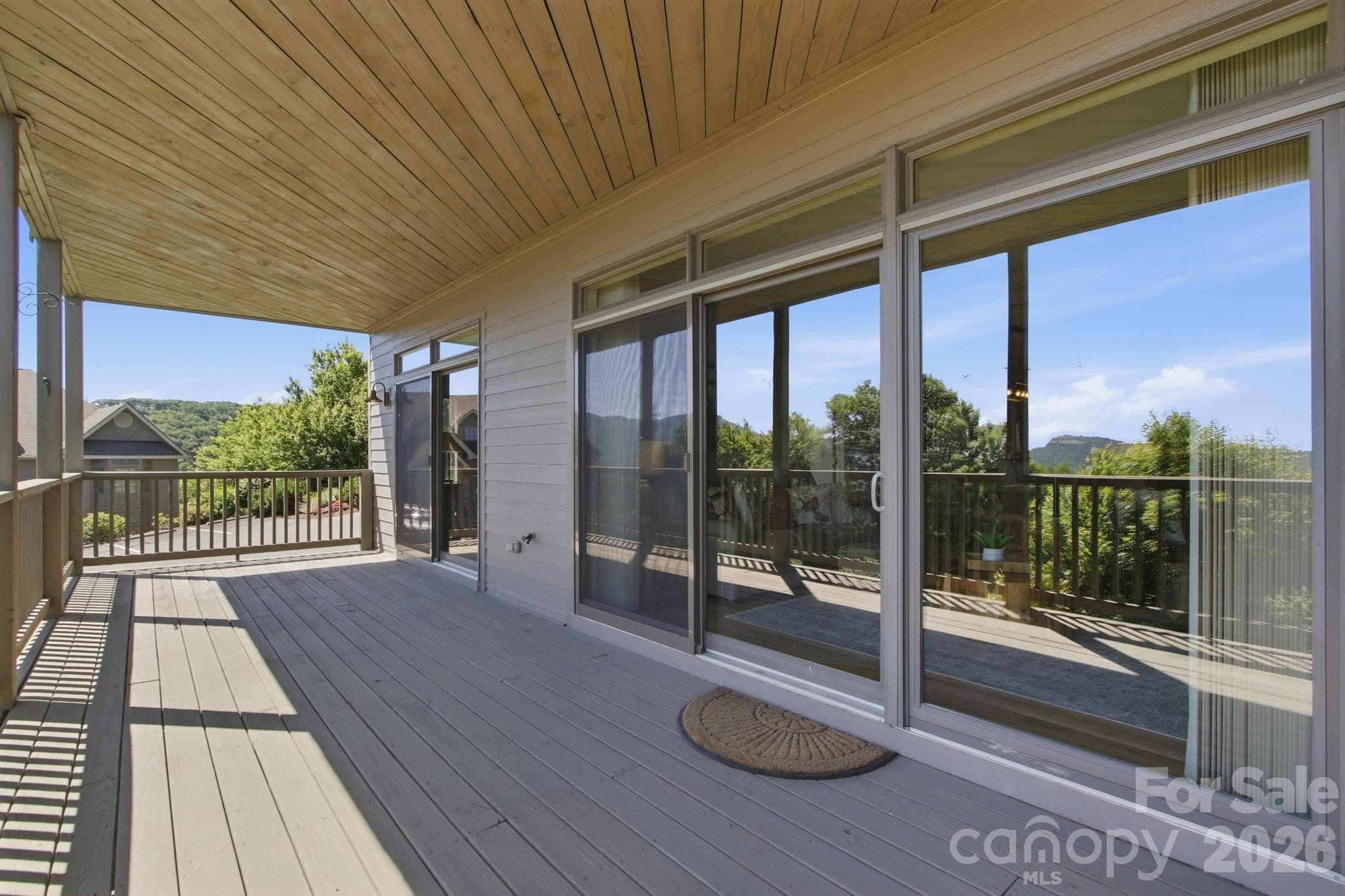 Deck View - 314 Ridgeline Mountain, Banner Elk