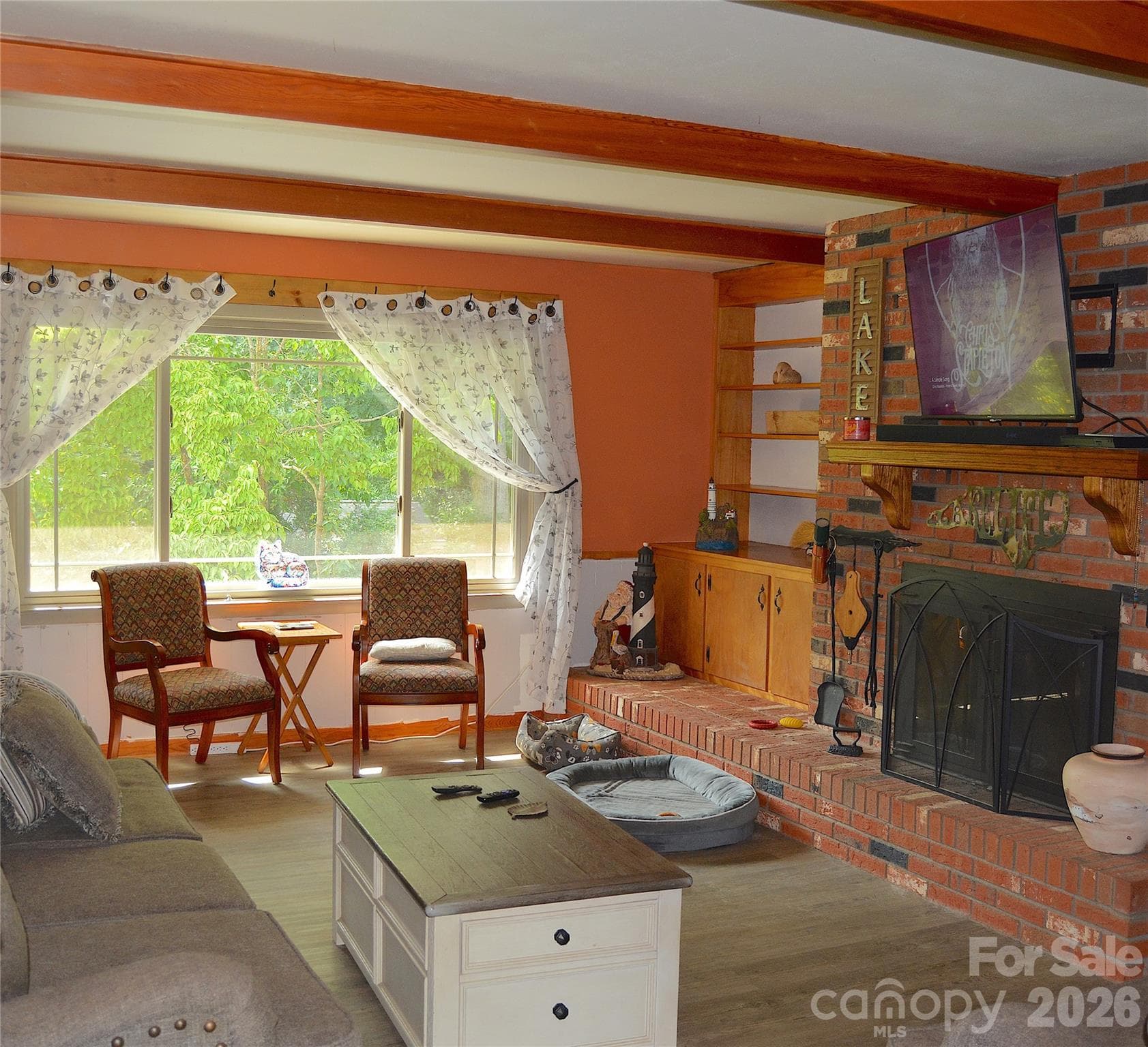 Living room - 467 Forest Lake Road, Forest City