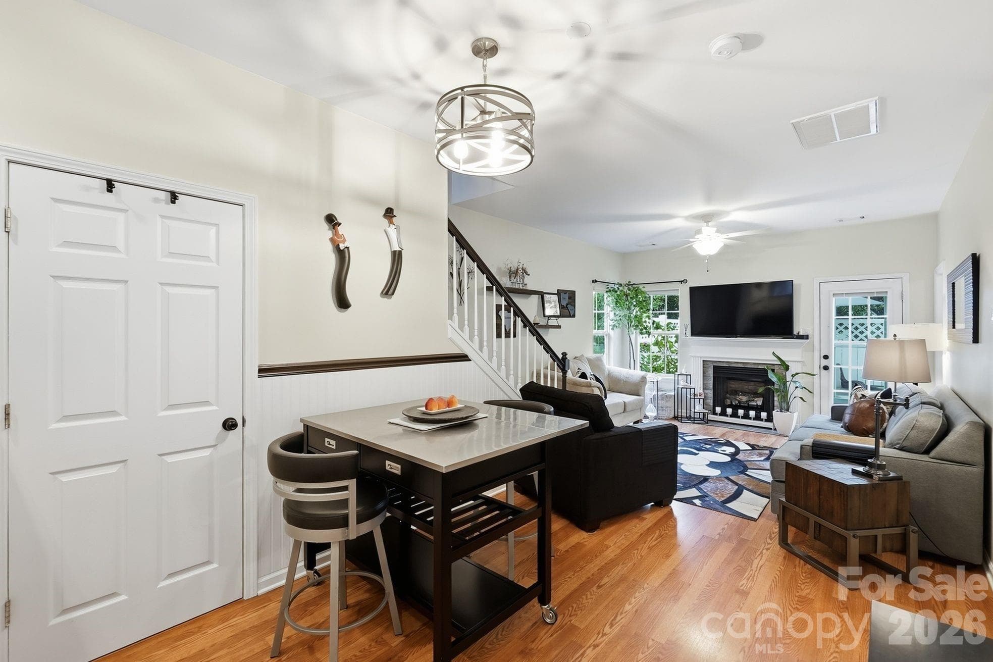 Dining Area with optional laundry closet - 203 Tail Race Lane, Fort Mill