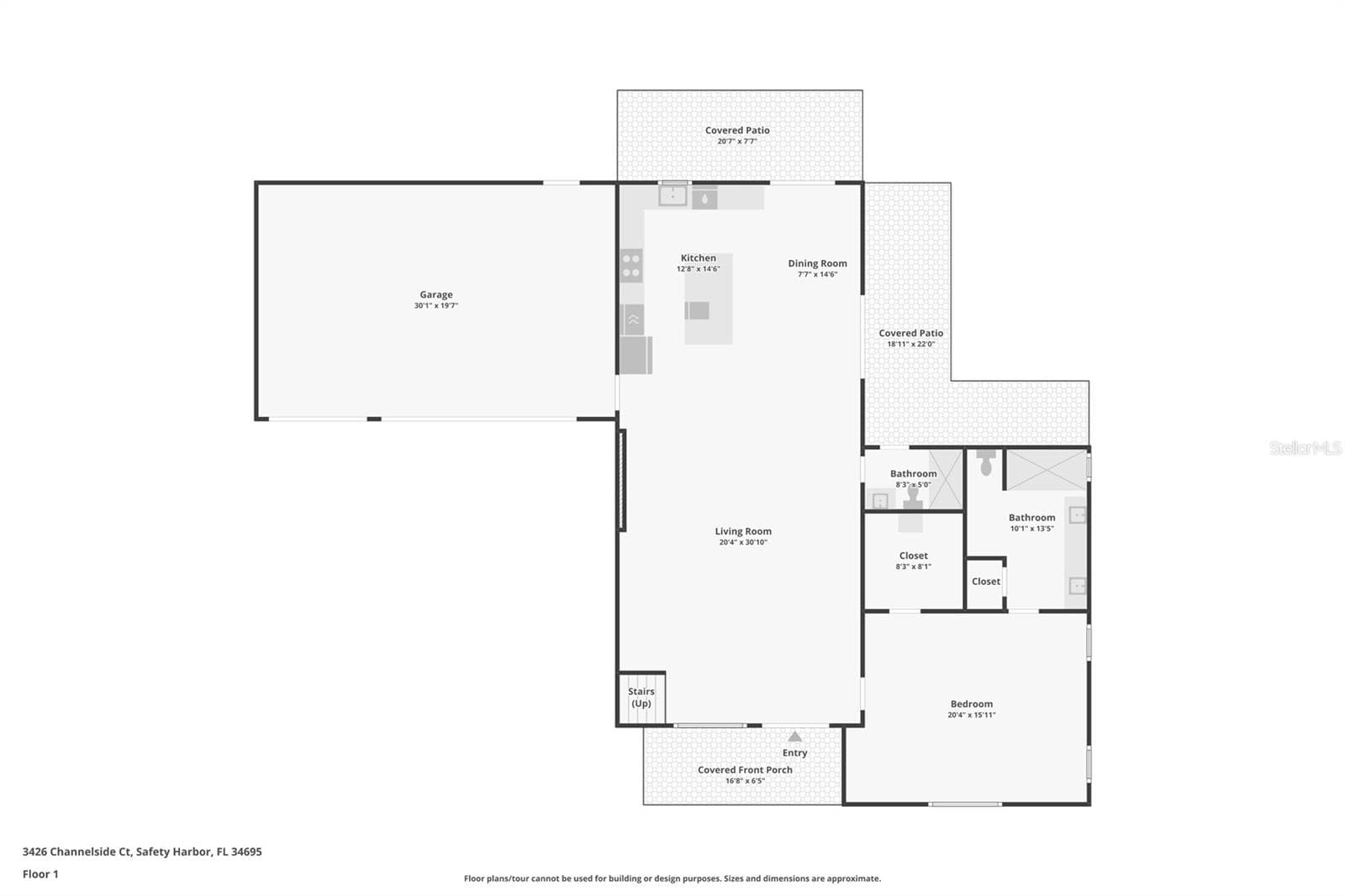 Floor 1 - 3426 CHANNELSIDE CT, SAFETY HARBOR
