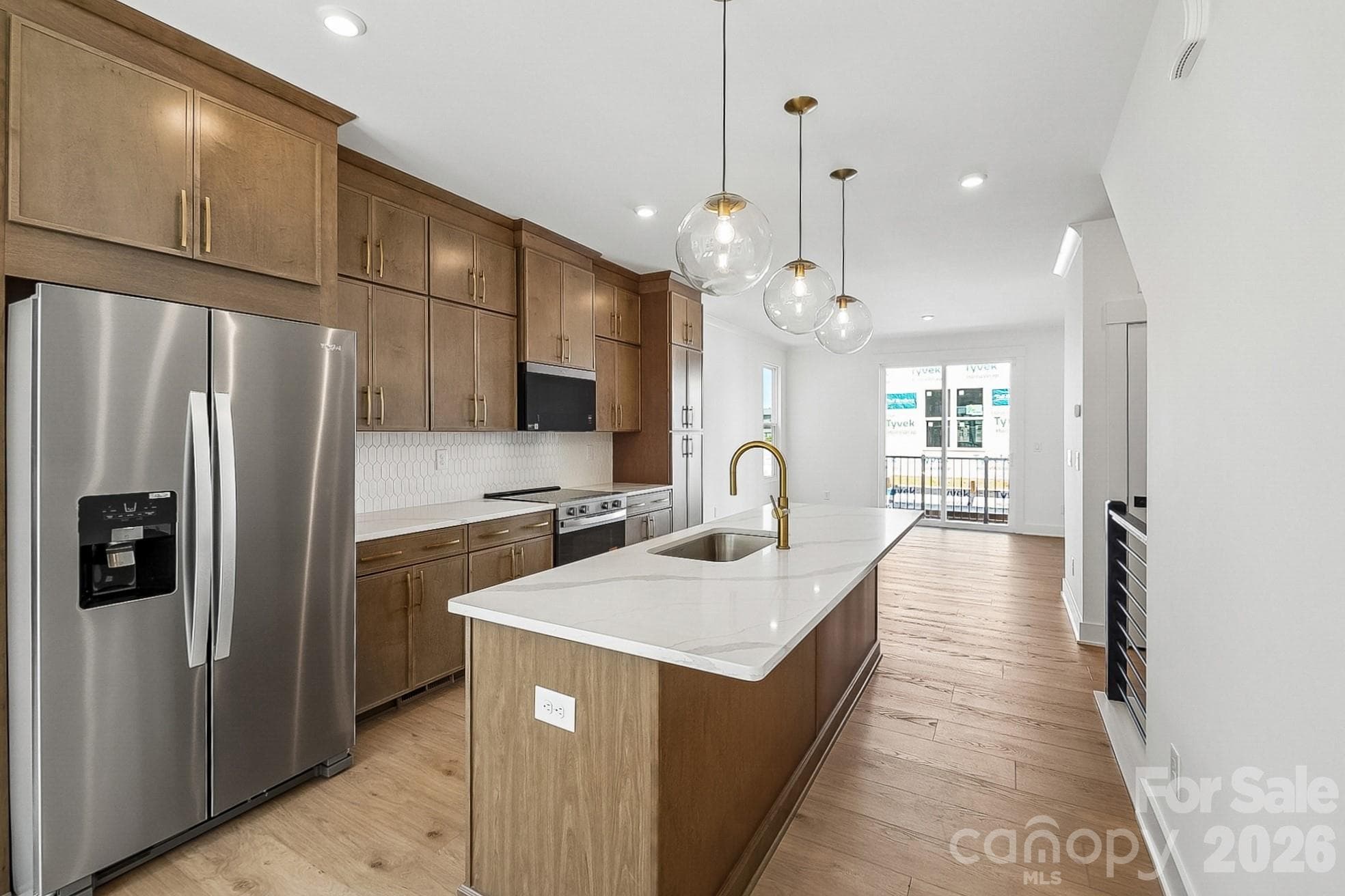 Quartz Countertops and stacked cabinets - 4038 Sophia Drive, Charlotte