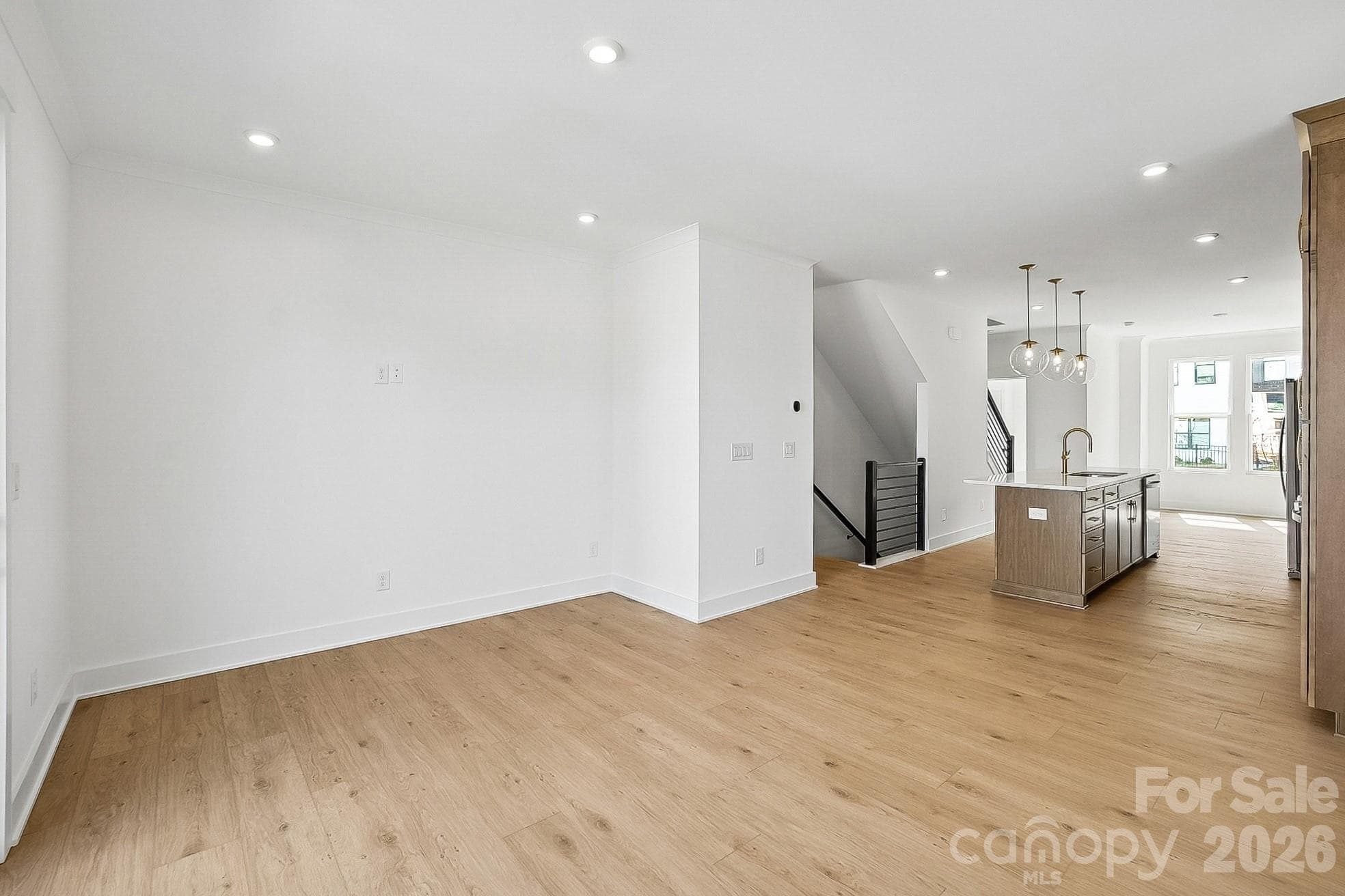 Living room with access to your balcony - 4038 Sophia Drive, Charlotte