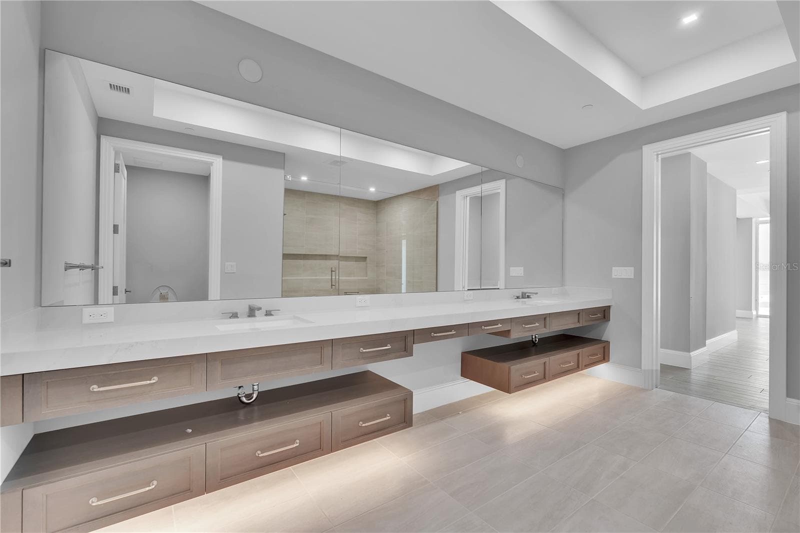 Primary Bathroom - 70 AVENIDA VENECCIA #202, SARASOTA