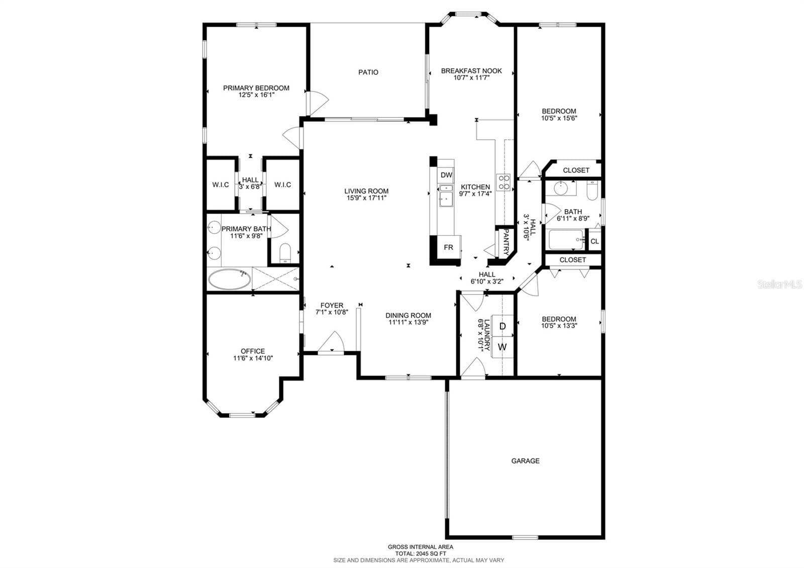 Floorplan - 1748 BROOKSTONE WAY, PLANT CITY