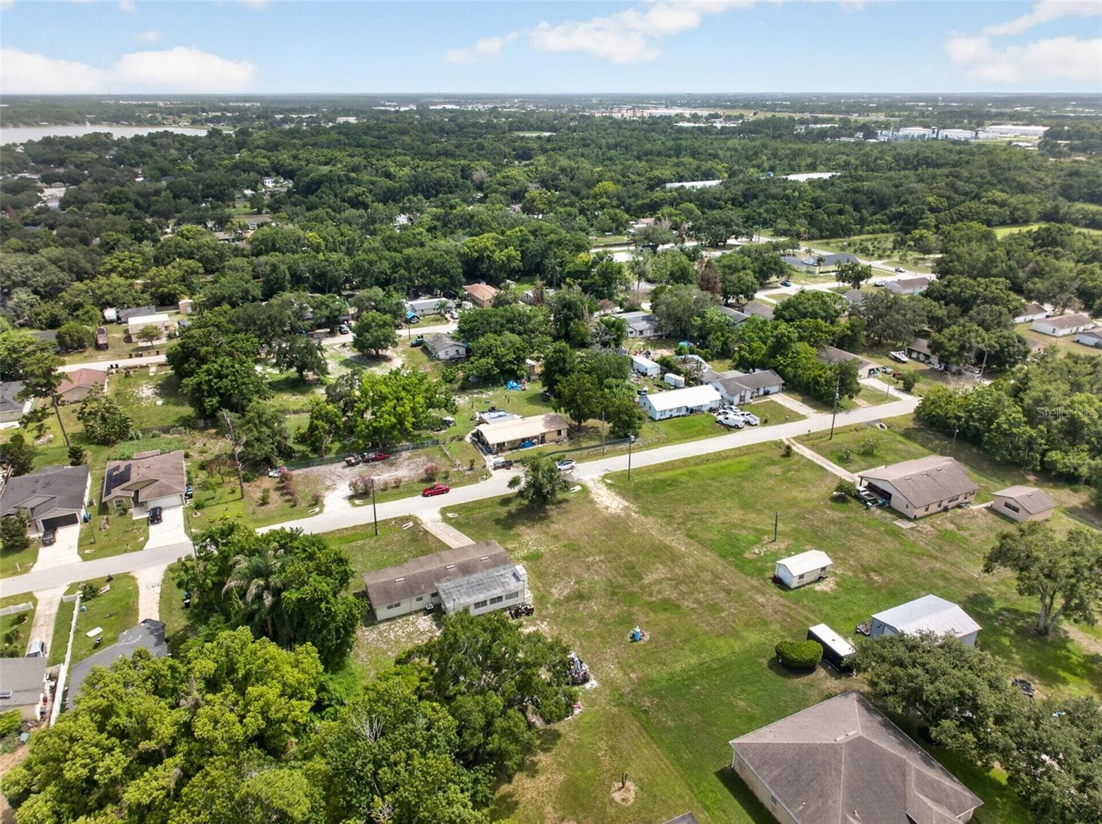 Aerial view of the Ocoee neighborhood near the property. - 212 15TH AVE, OCOEE