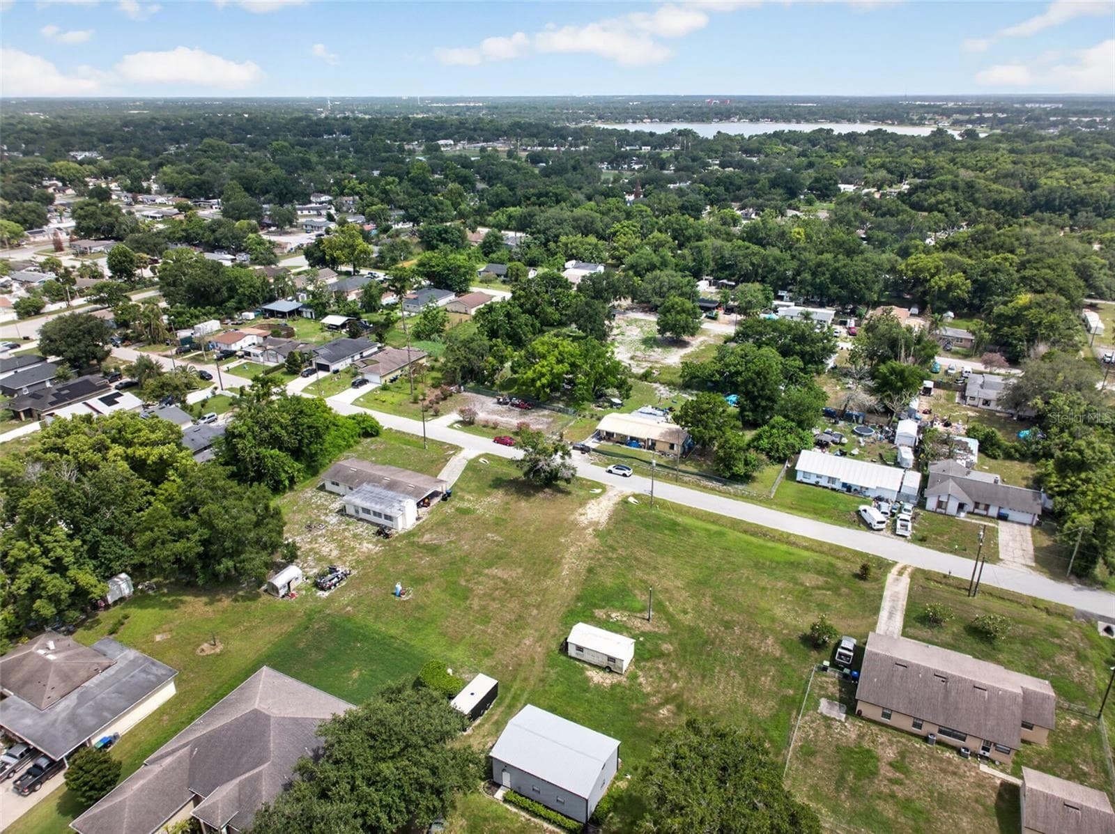 Aerial view of the surrounding block and street pattern. - 212 15TH AVE, OCOEE