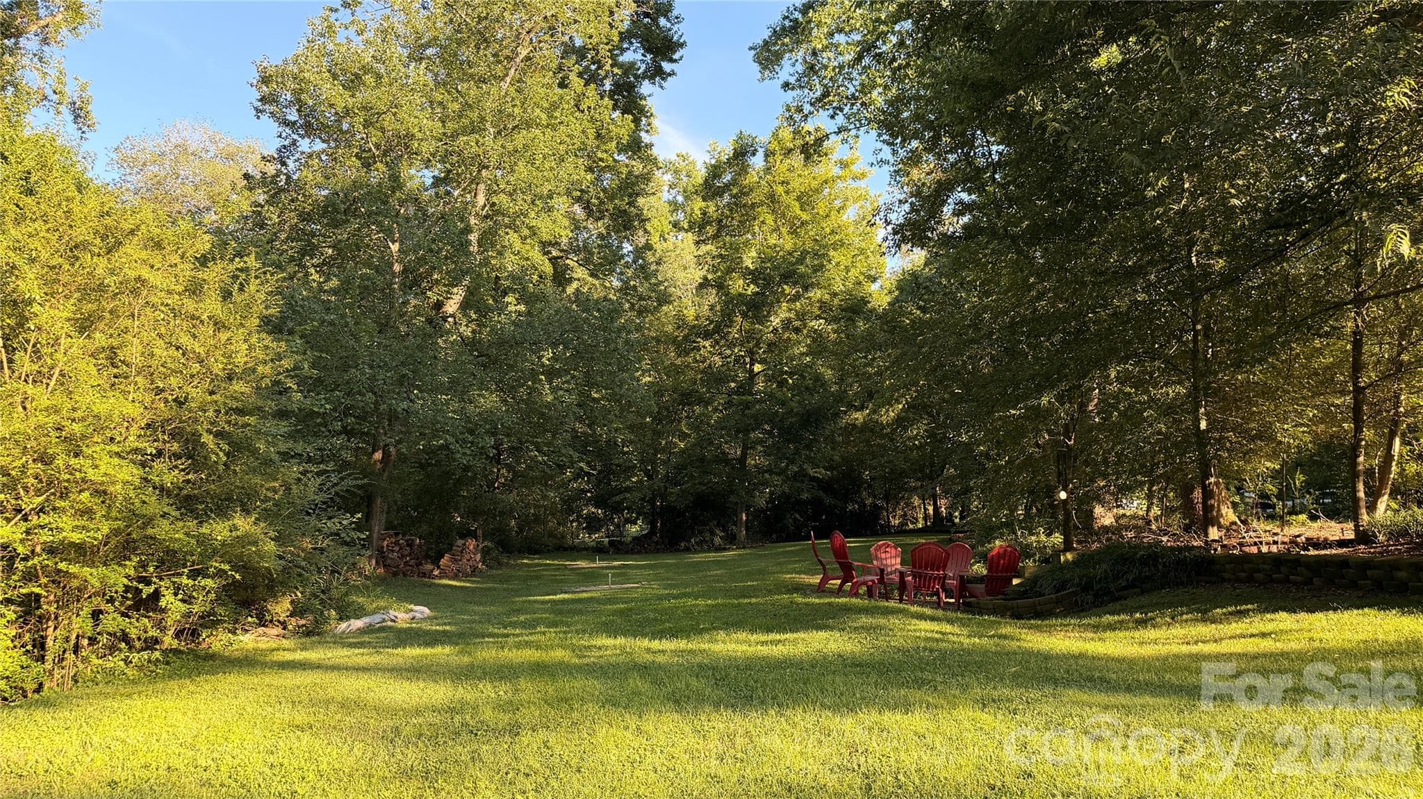 Retreat area by a stream - Kings Mountain