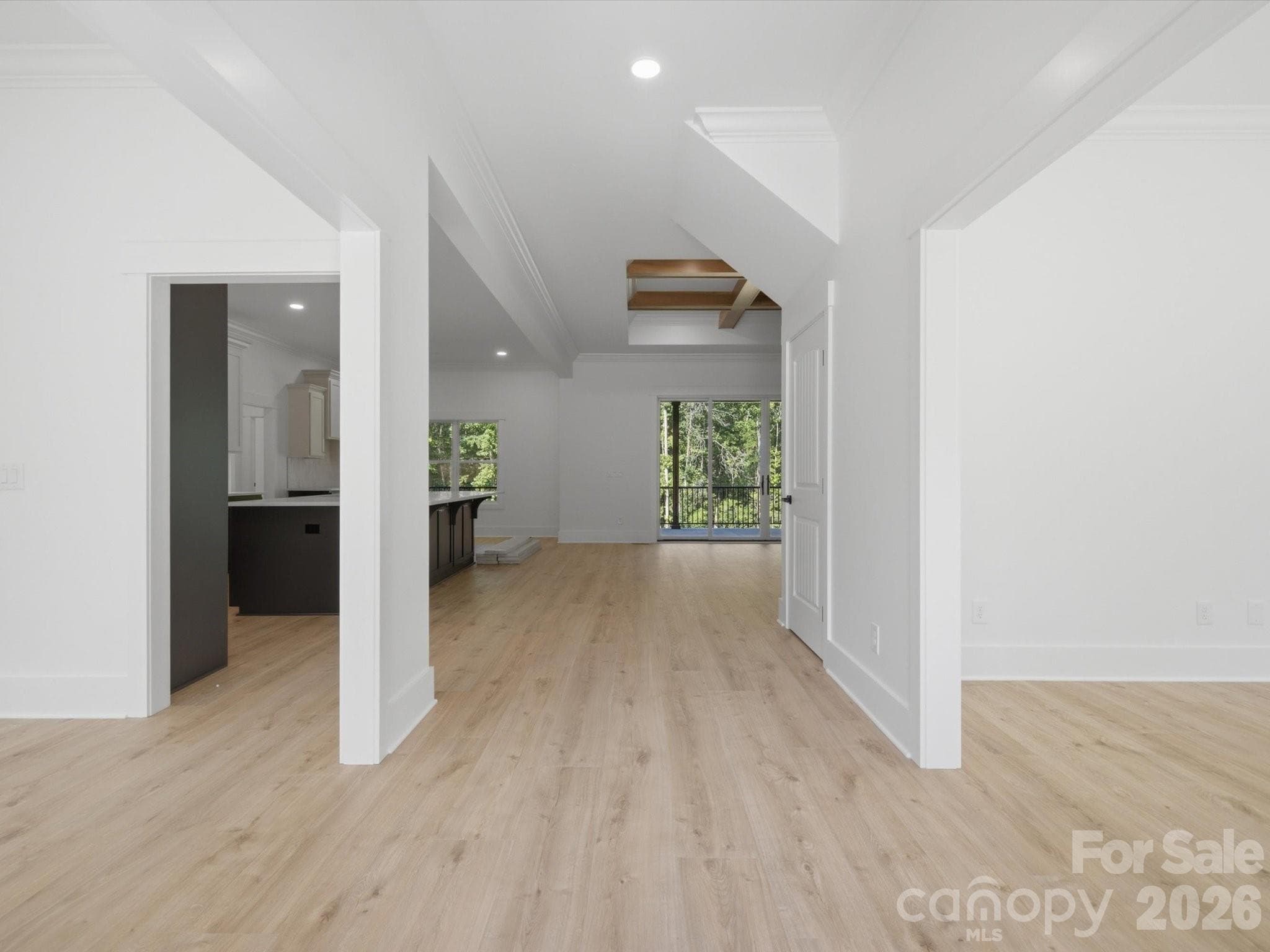 foyer - dining room / office space on each side - Waxhaw