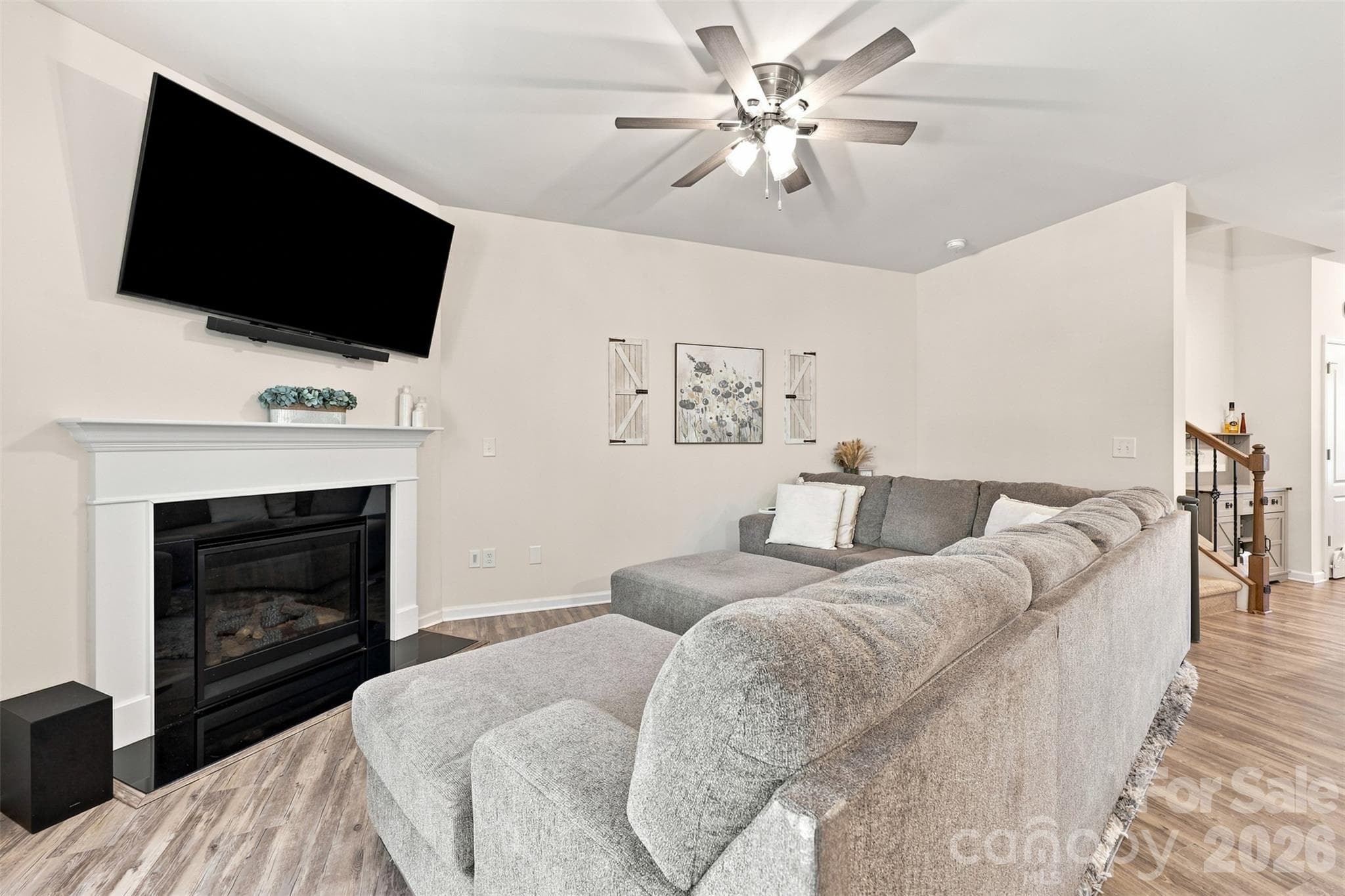 Living Room - 347 Kennebel Place, Fort Mill