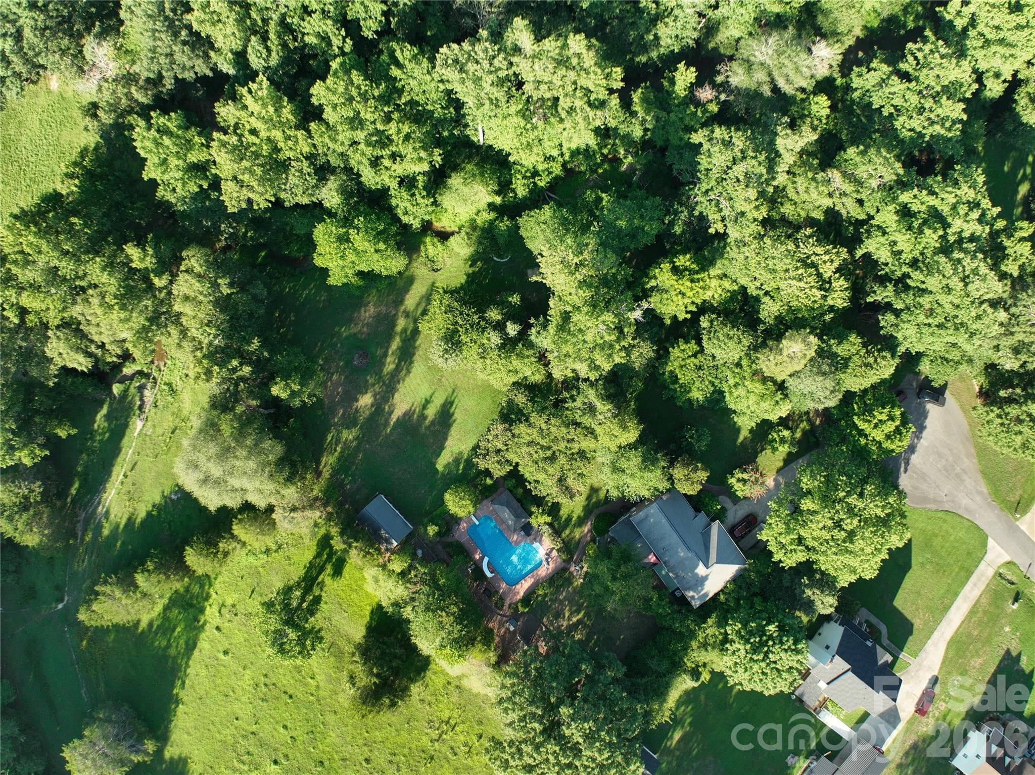 Birds eye view of the property - Kings Mountain