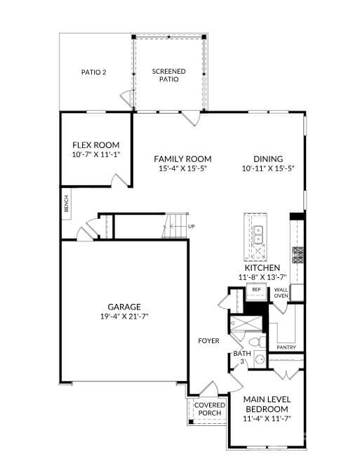 Main Level - 6319 Ludell Lane, Charlotte