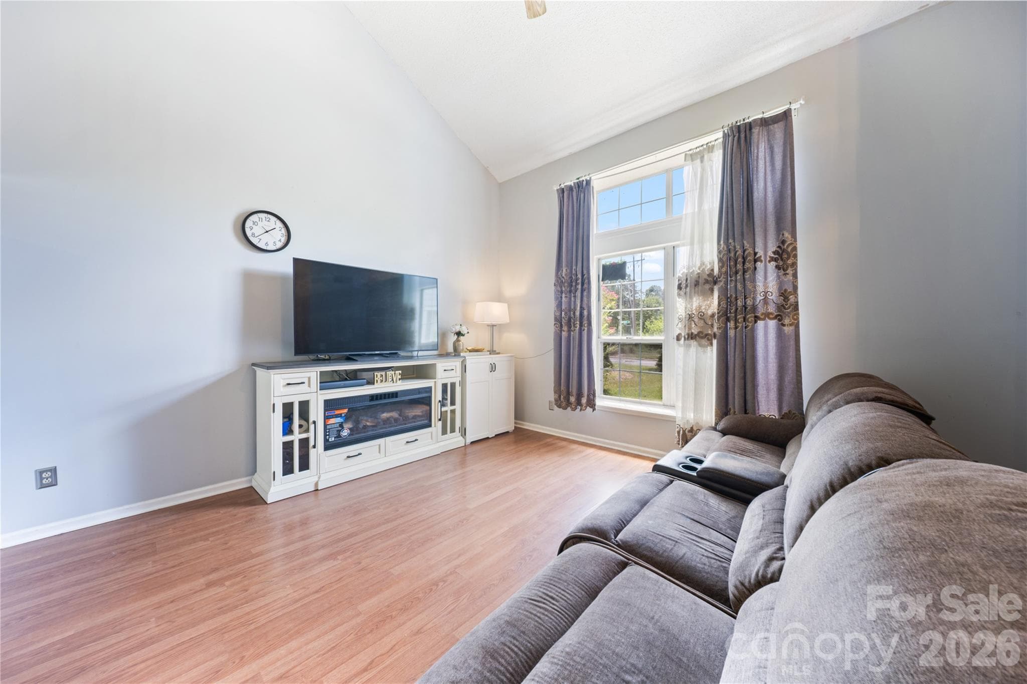 living room side - 13000 Greycrest Drive, Charlotte