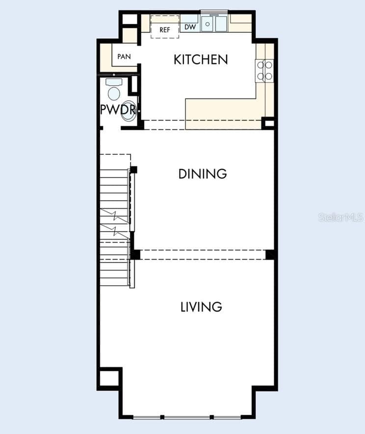 Floor Plan Second Floor - 450 31ST WAY N, ST PETERSBURG
