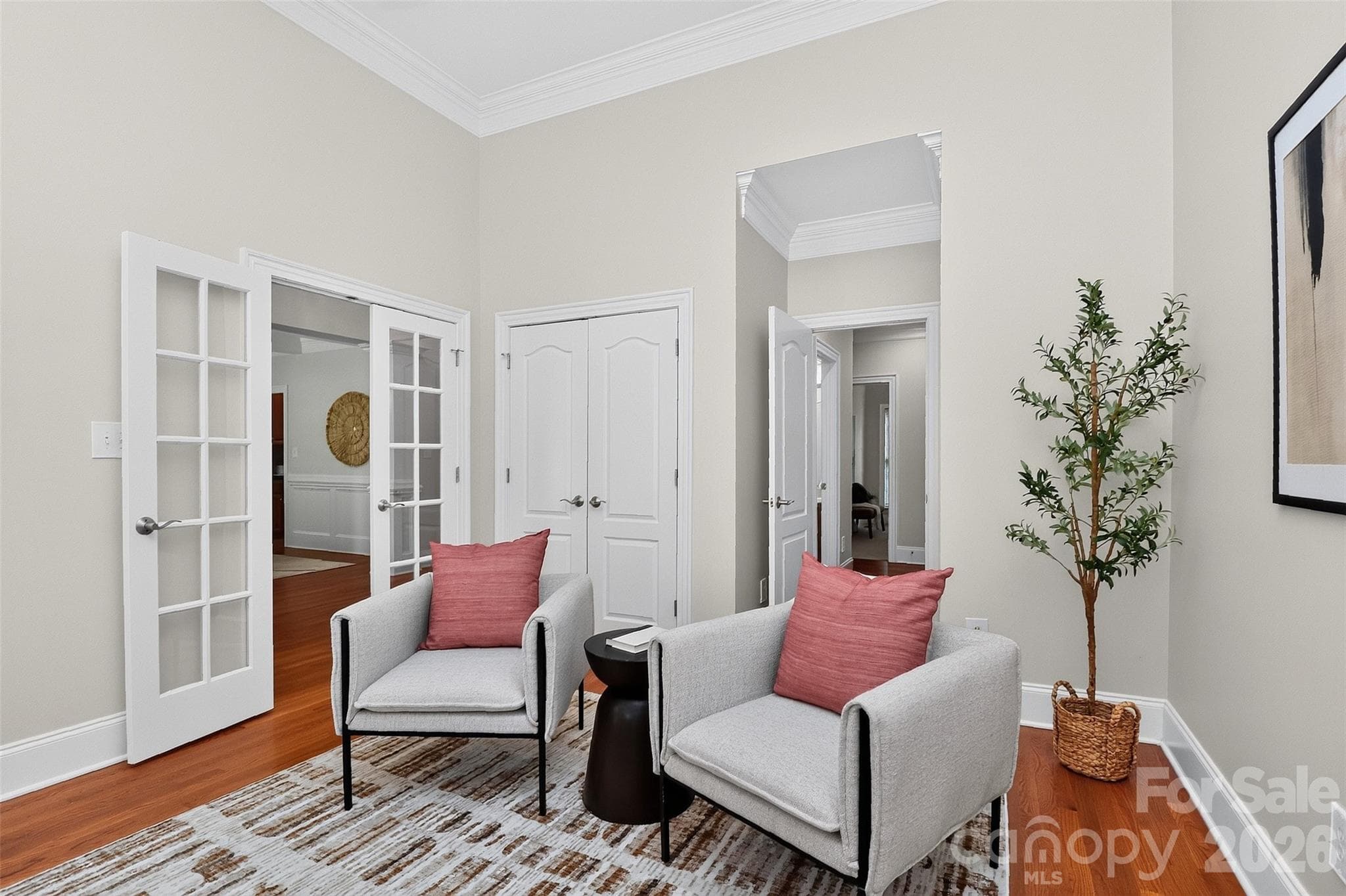 Main level 2nd bedroom, used as an office. - 4817 Pimlico Lane, Waxhaw