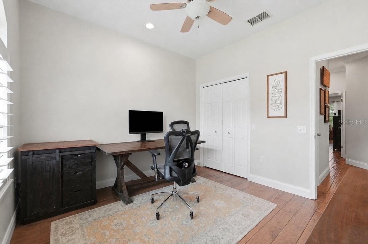 4th BR currently used as office - 3158 BEAUCHAMP CT, WINTER HAVEN
