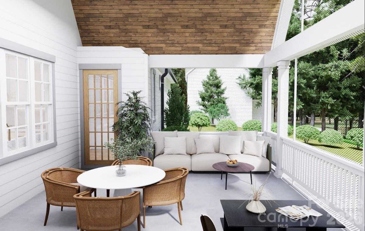 screened porch - 104 Sherwood Drive, Huntersville
