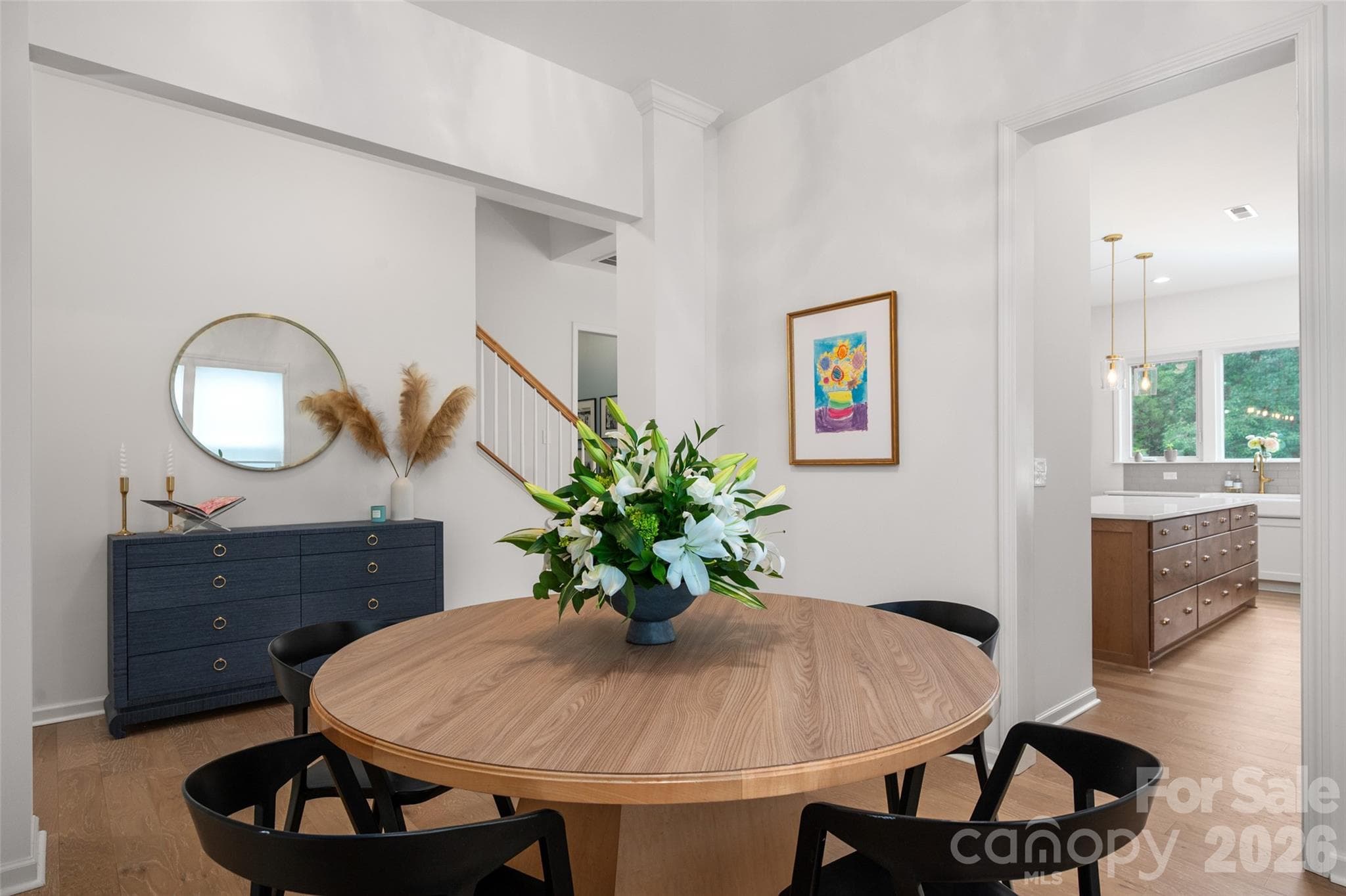 Dining into kitchen and great room - 1042 Scotch Meadows Loop, Monroe