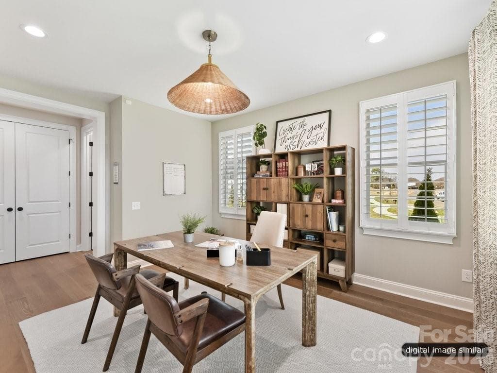The Downstairs Study - 6535 Cashion Road, Huntersville