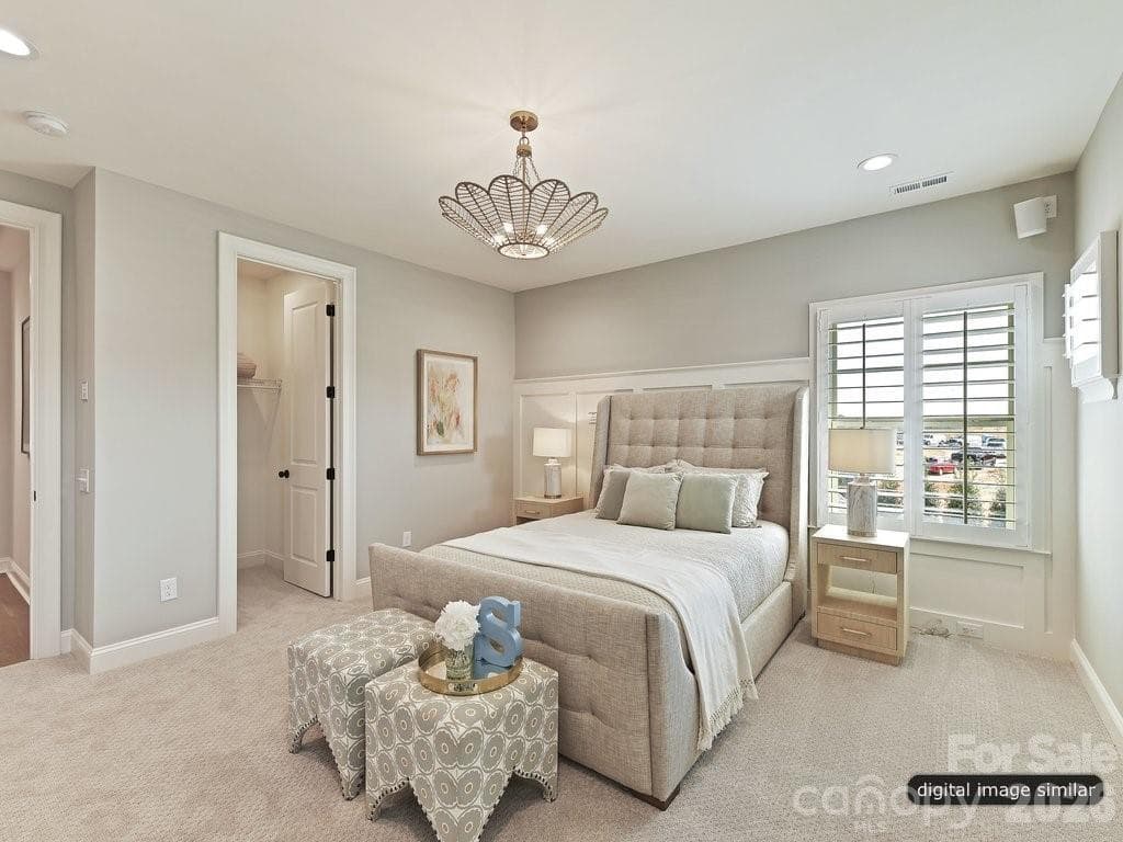 Upstairs Bedroom Example - 6535 Cashion Road, Huntersville
