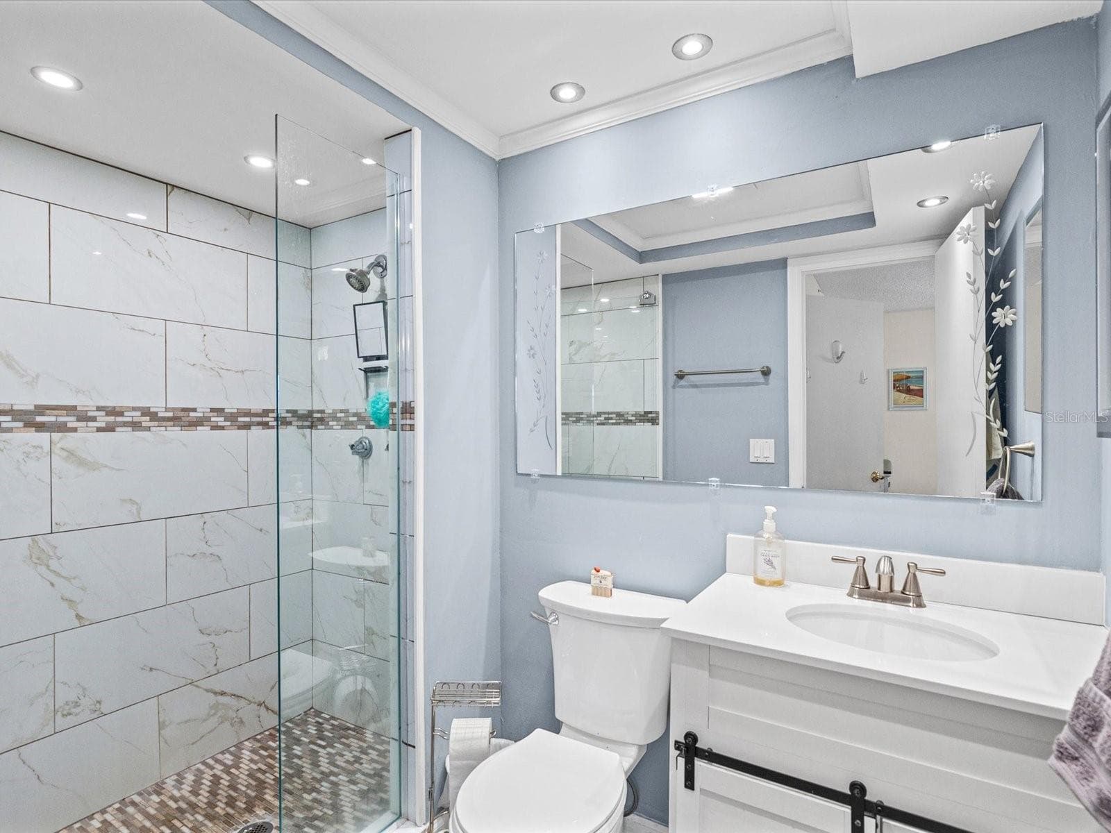 REMODELED PRIMARY BATHROOM - 6800 20TH AVE N #503, ST PETERSBURG