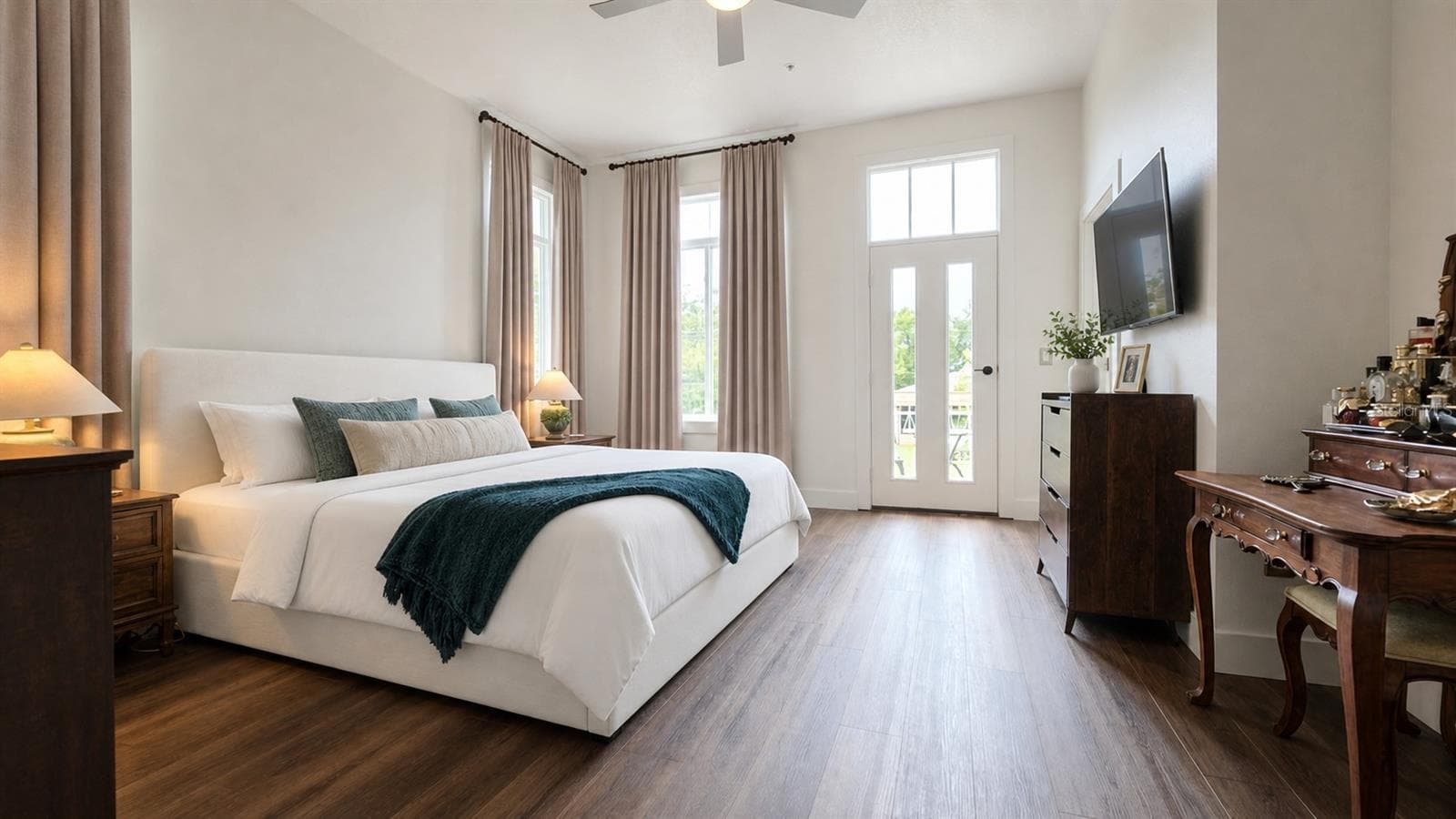 Master Bedroom and Balcony Doors - 759 LAKE BALDWIN LN, ORLANDO