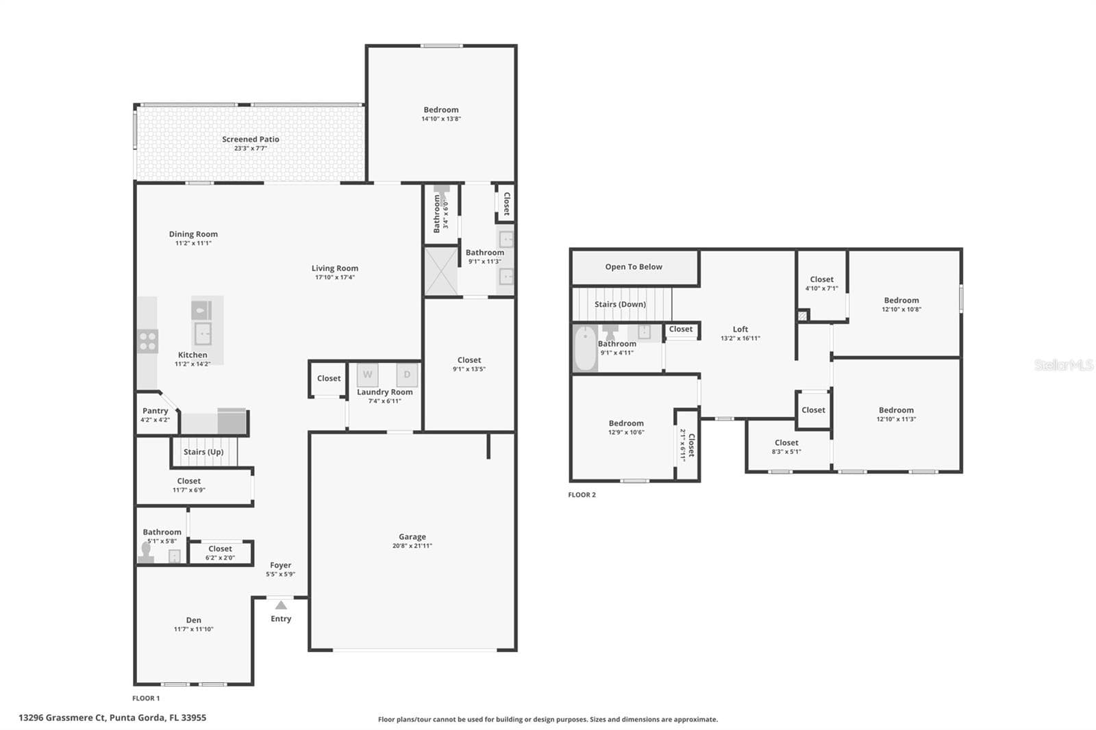 Single Family Residence at 13296 GRASSMERE CT, PUNTA GORDA, photo 46 of 49
