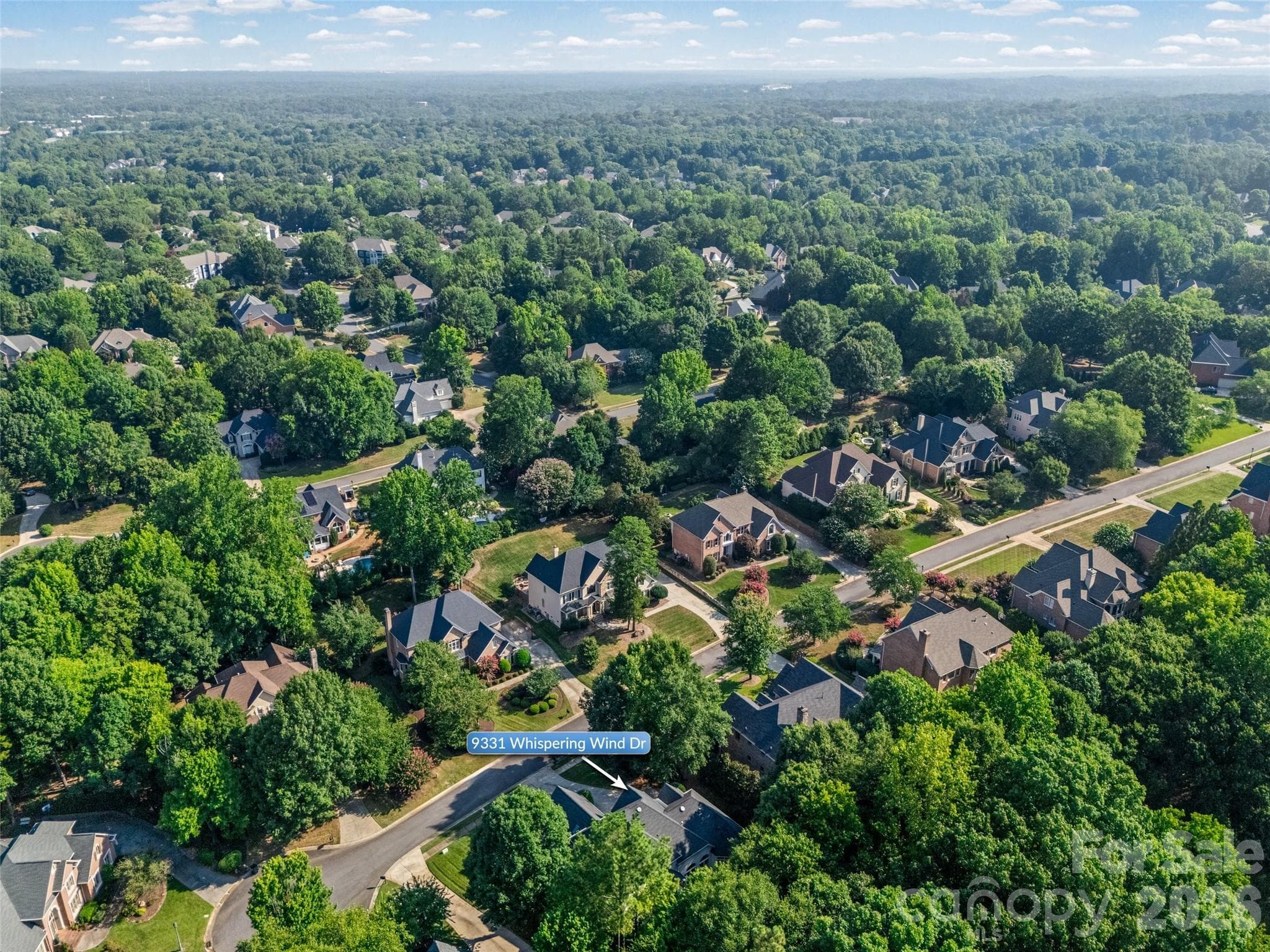 Single Family Residence at 9331 Whispering Wind Drive, Charlotte, photo 34 of 35