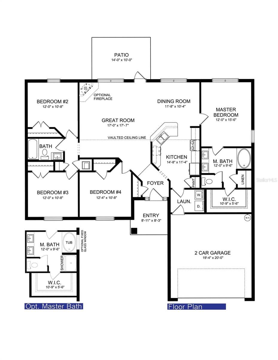 Floor plan - 8433 N INCA, DUNNELLON