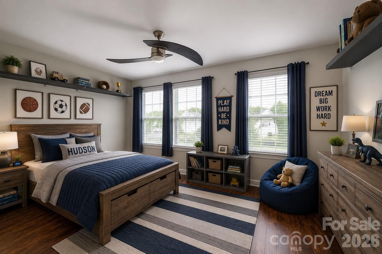 Bedroom 4 Virtually Staged - 2134 Gillette Drive, Clover