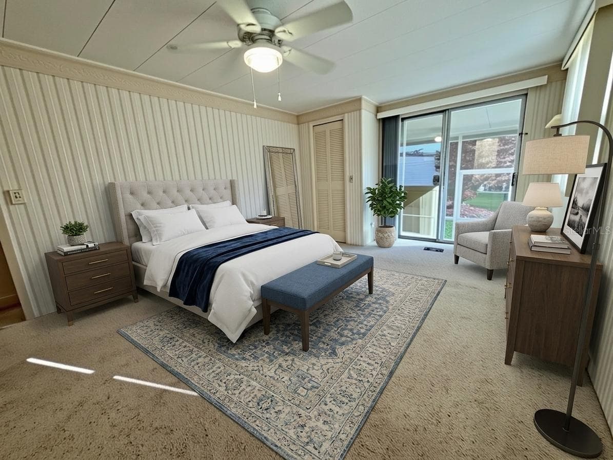 Virtually Stage Master Bedroom - 416 PALO VERDE DR, LEESBURG