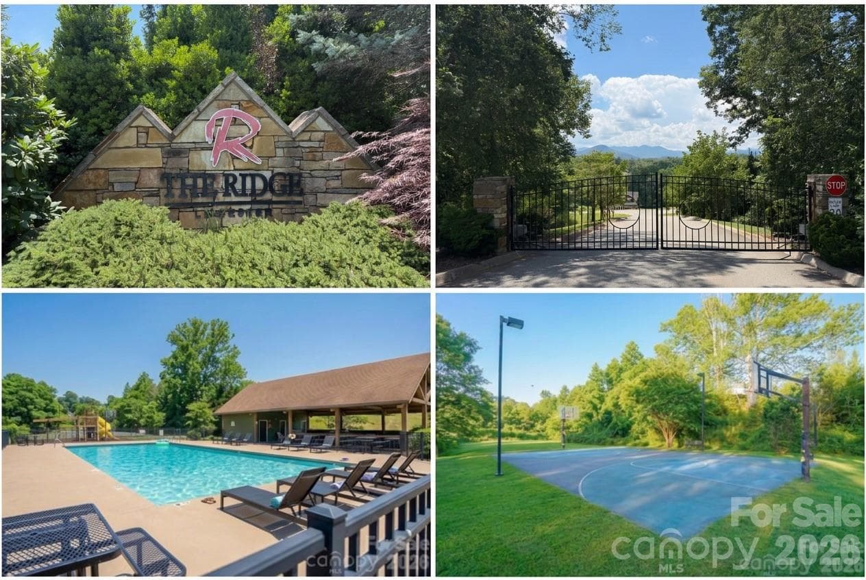 Gate, pool, basketball court - 7 Temujin Drive, Leicester