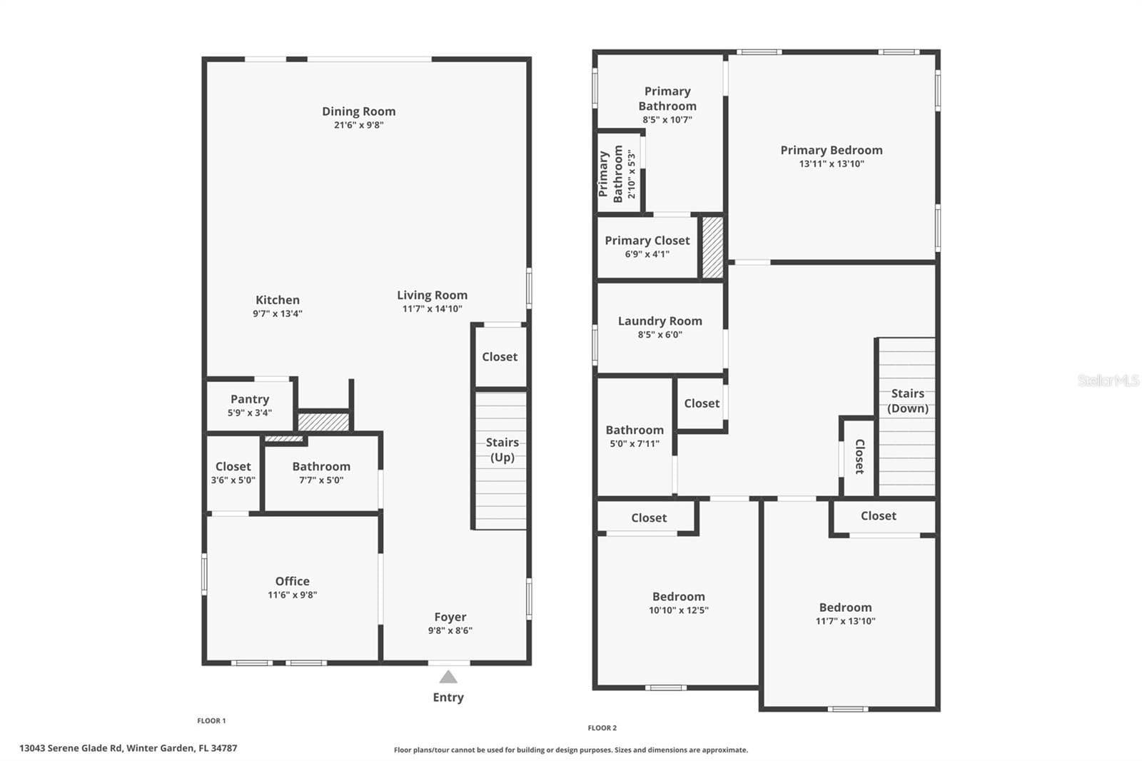 Floor plan - 13043 SERENE GLADE RD, WINTER GARDEN
