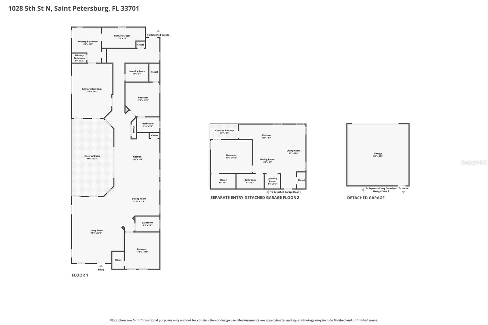 Thoughtfully designed for easy single level living - 1028 5TH ST N, ST PETERSBURG