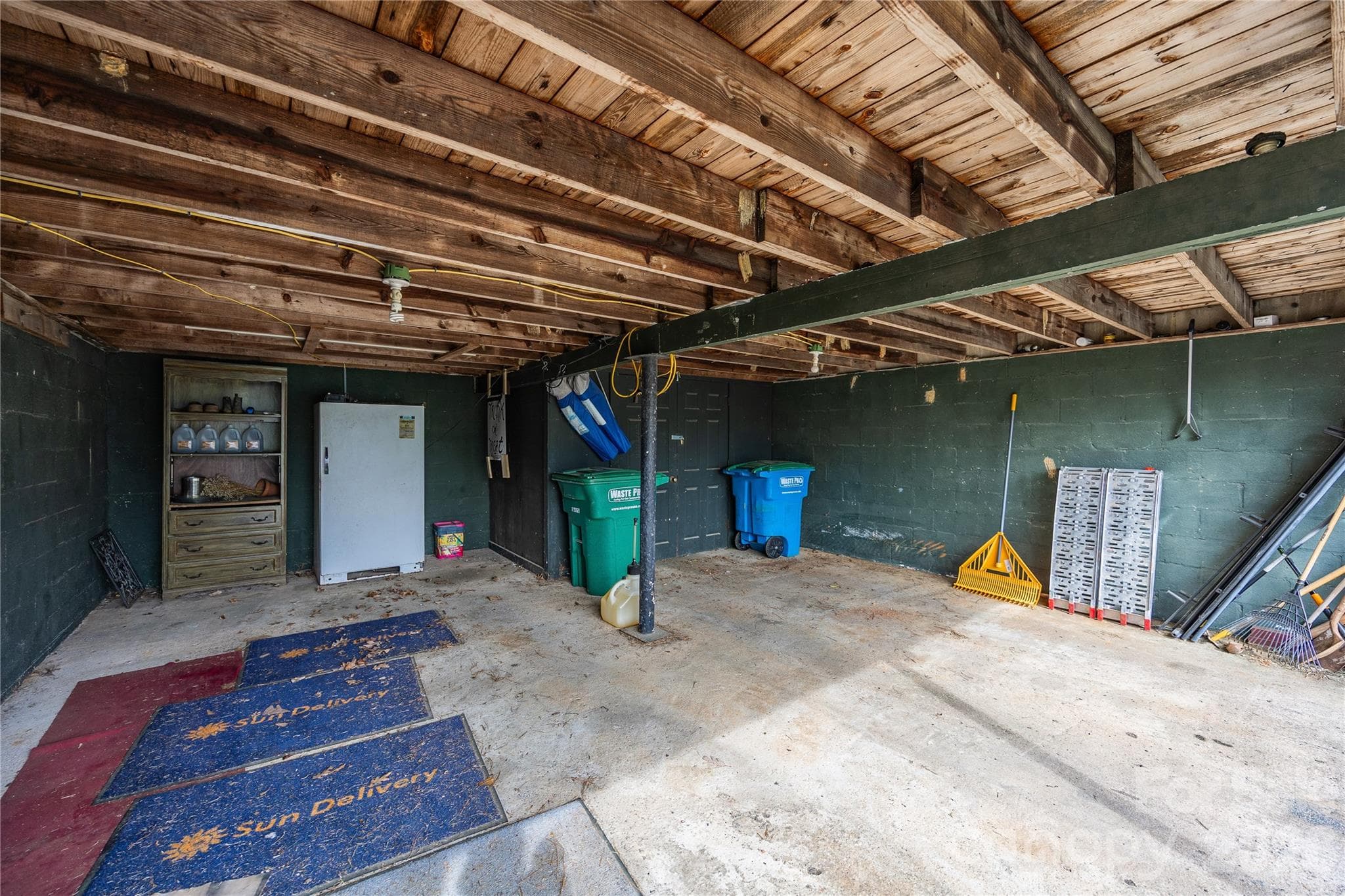 Inside garage - 271 N Main Street, Denton