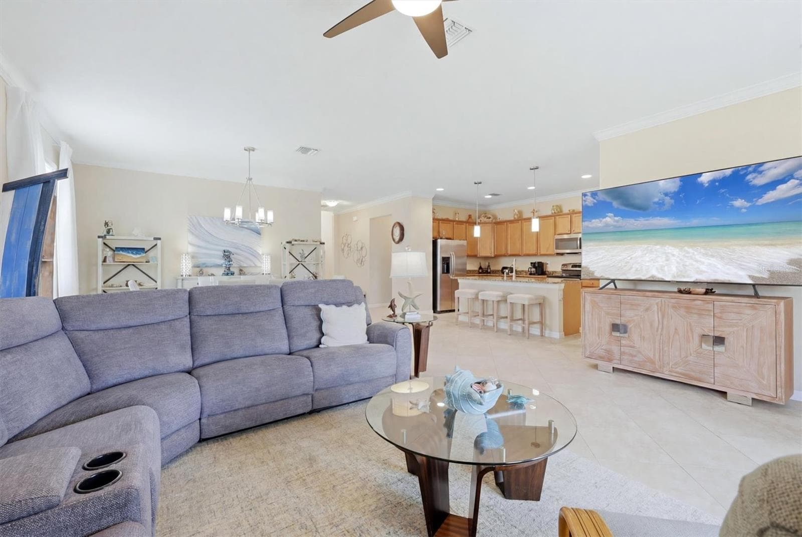 Living Room - 11702 ANHINGA AVE, VENICE