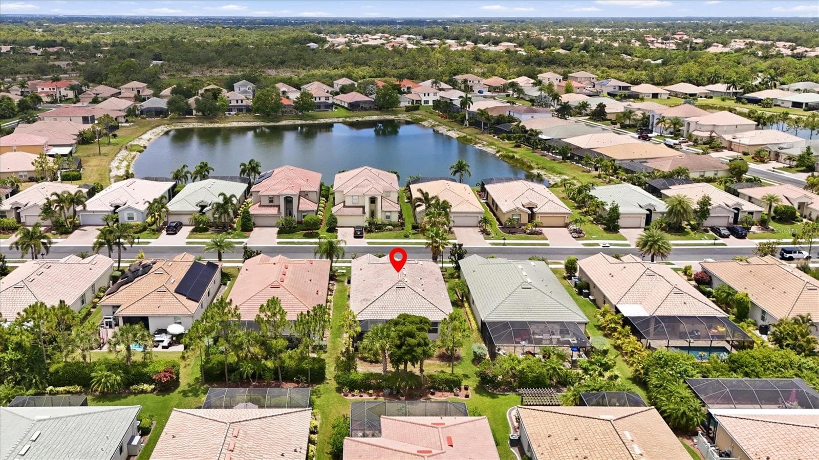 Aerial - 11702 ANHINGA AVE, VENICE