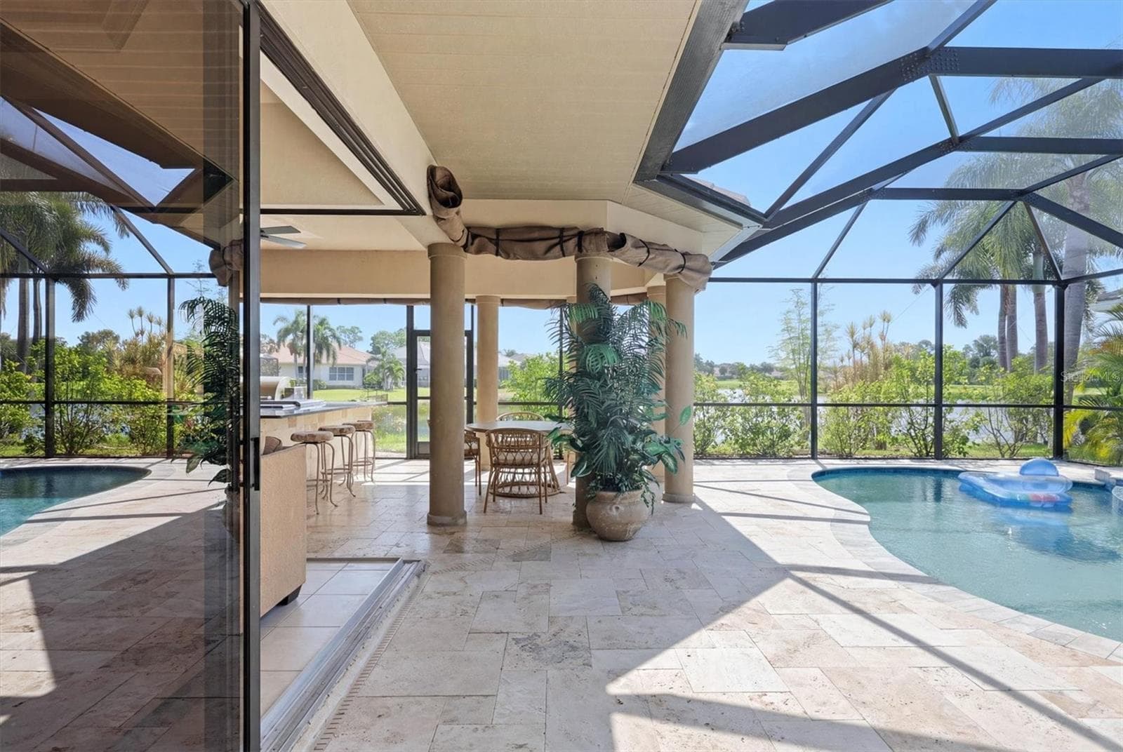 View from Living Room - 815 TROPEZ LN, VENICE