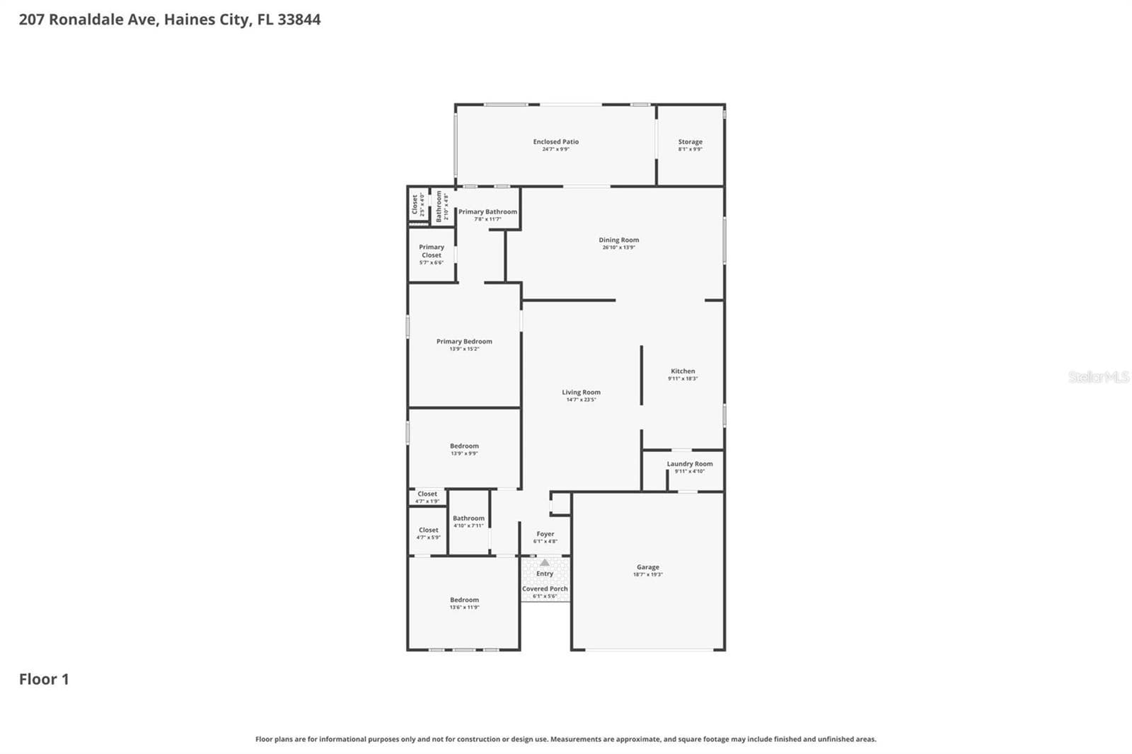 Single Family Residence at 207 RONALDALE AVE, HAINES CITY, photo 21 of 21