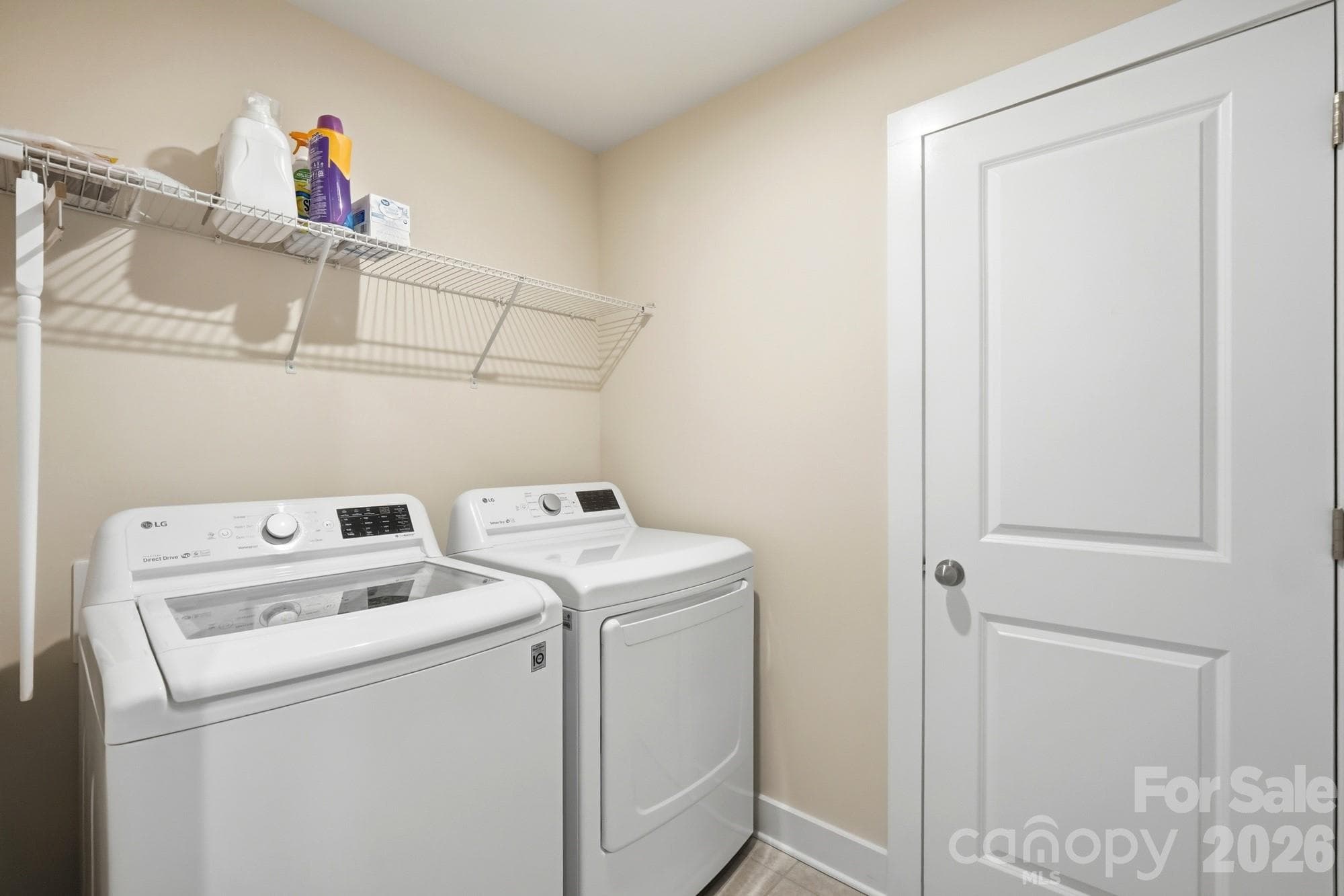 Laundry Rm with nice size storage closet - 2745 Ensemble Court, Charlotte